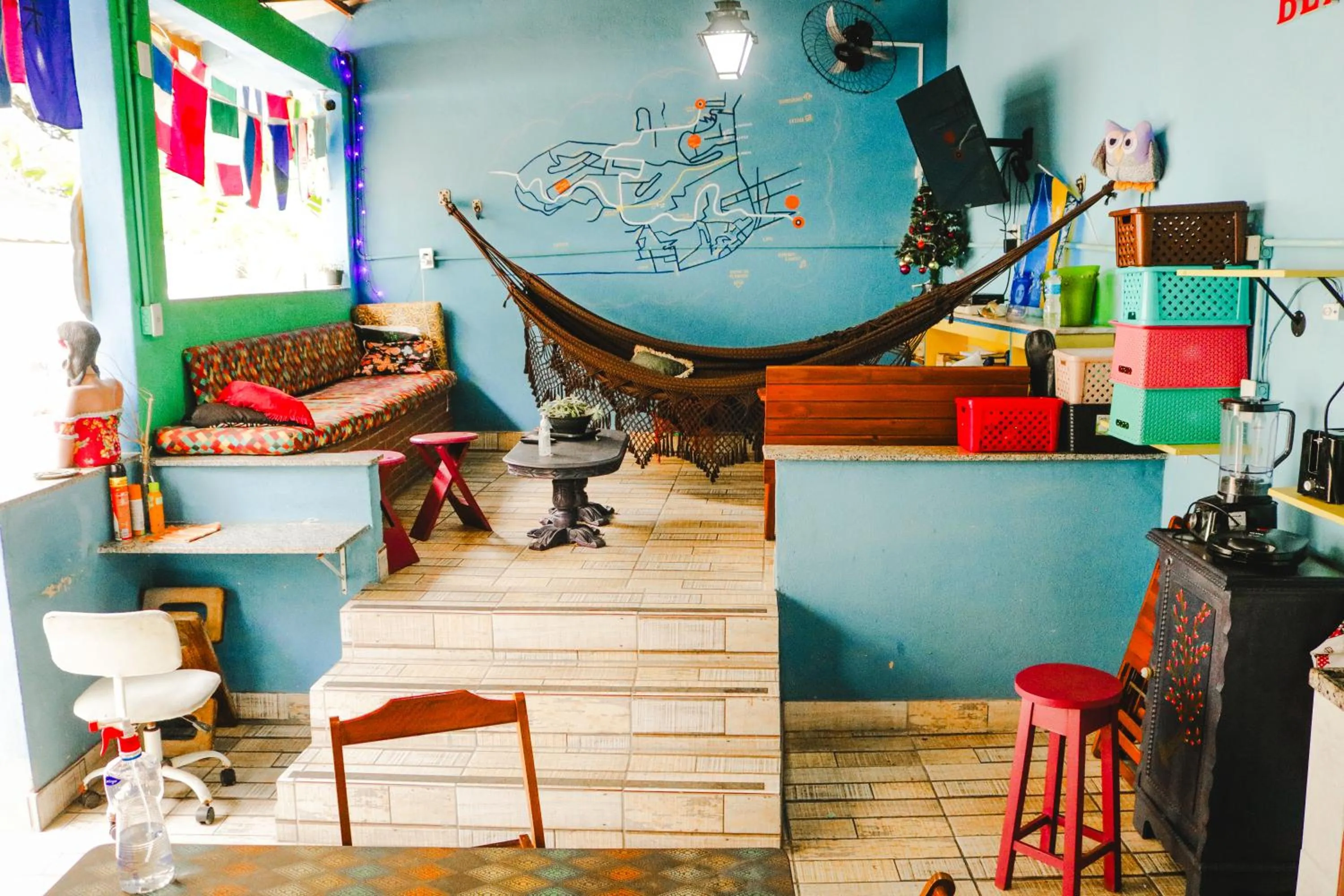 Seating area in Casa da Cacaia e do Henrique