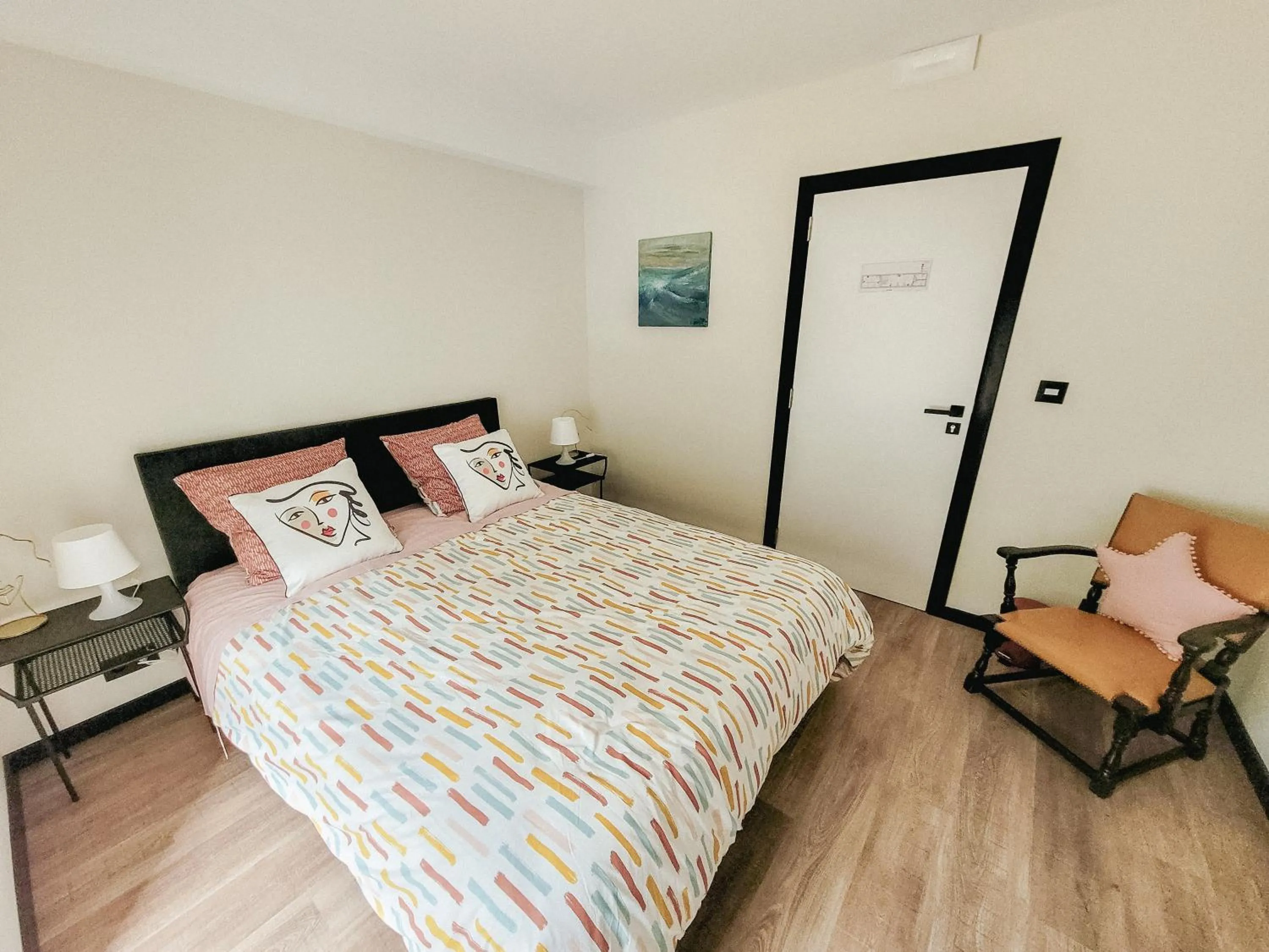 Bedroom, Bed in Au bout de mes rêves