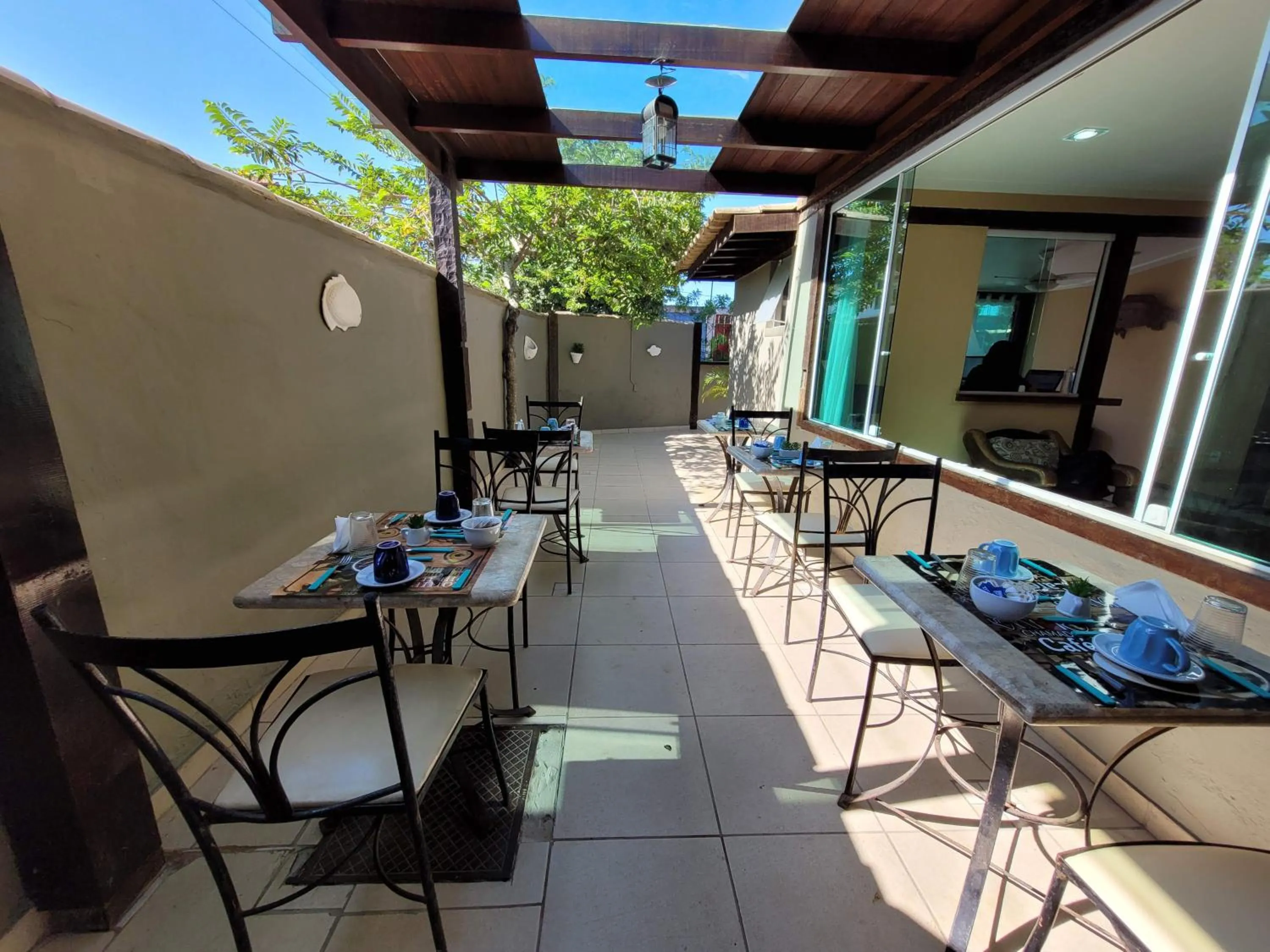 Inner courtyard view in Centro Up!