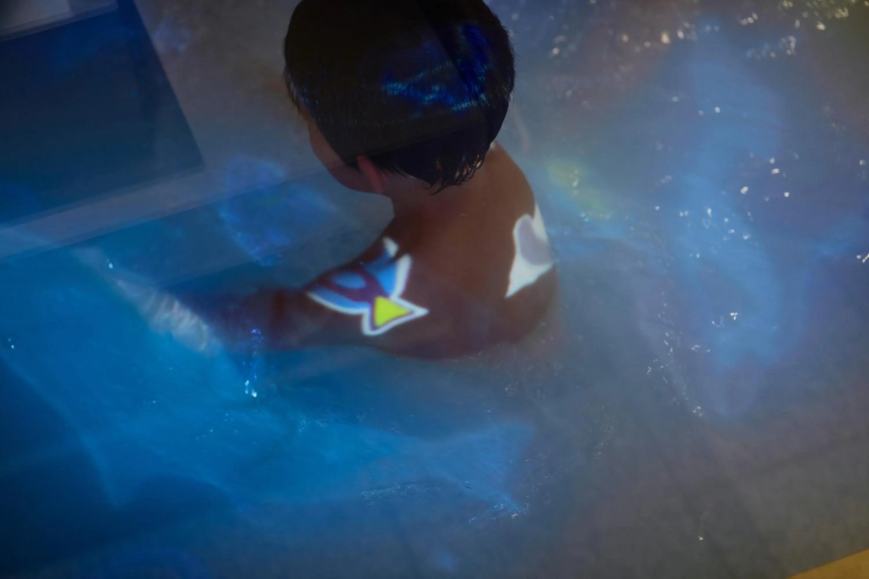 KONJAKUSO Osaka Tempozan "IKESU" Projection M apping SPA "TAKADORO" Wheel View