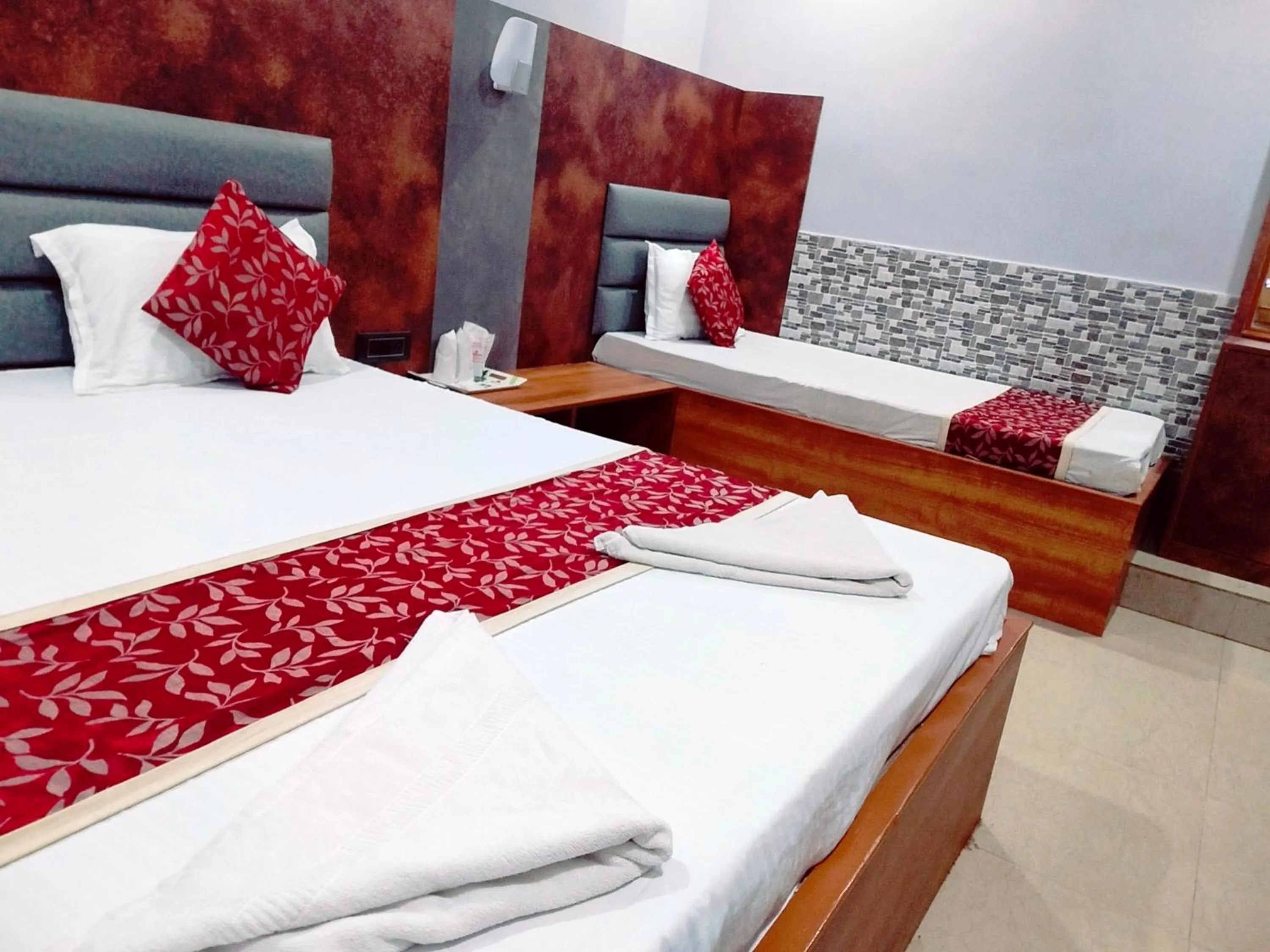 Bed in Hotel City Park