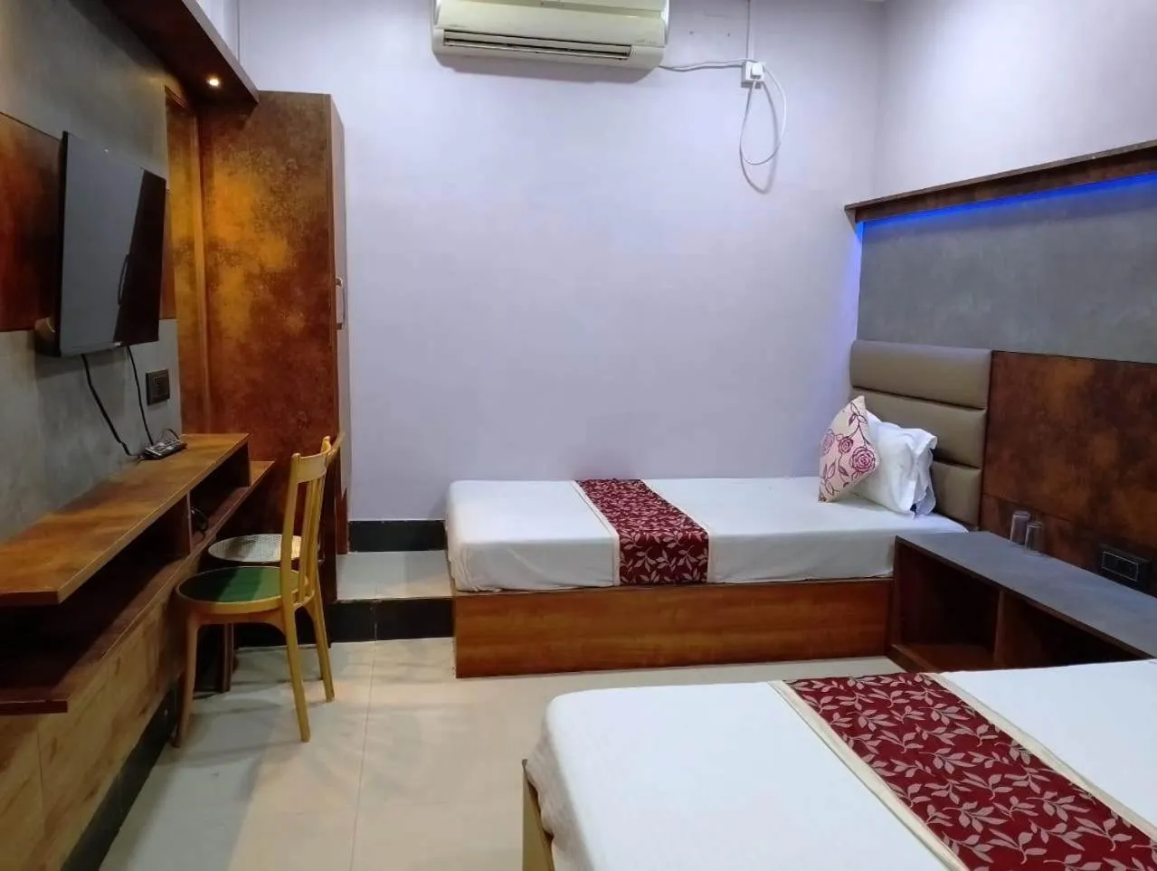 Bed in Hotel City Park