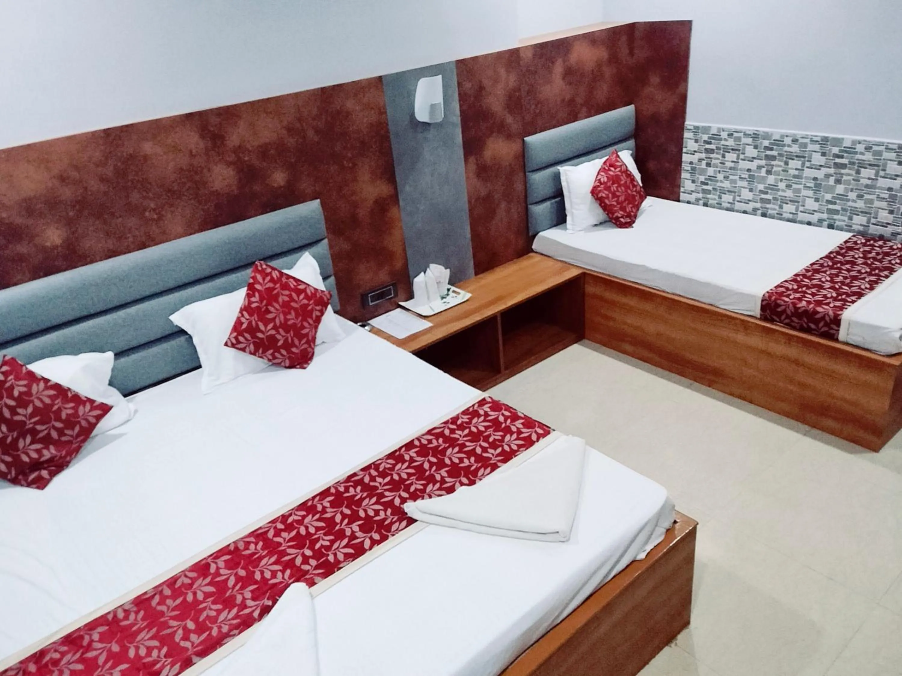 Bed in Hotel City Park