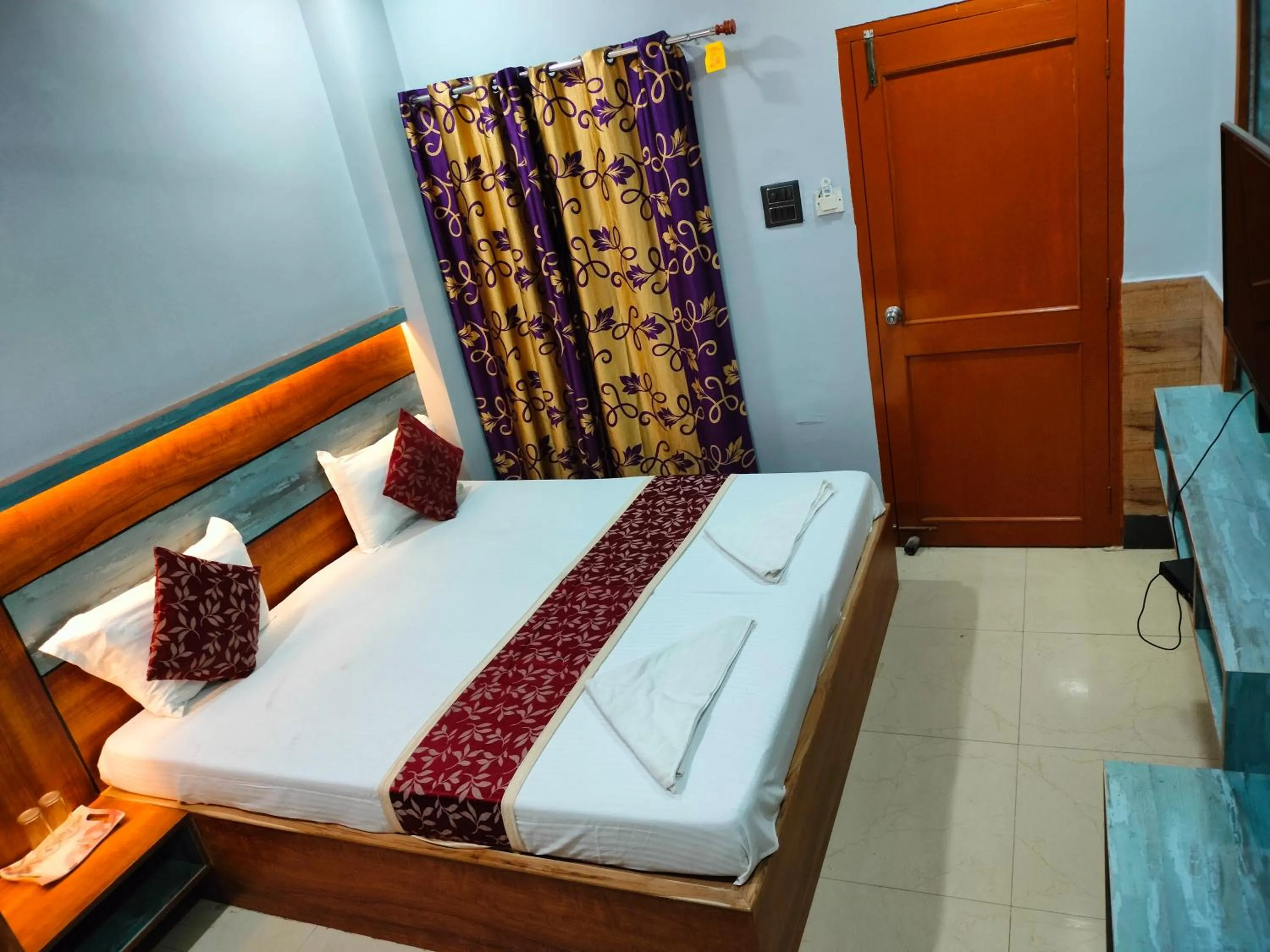 Bed in Hotel City Park