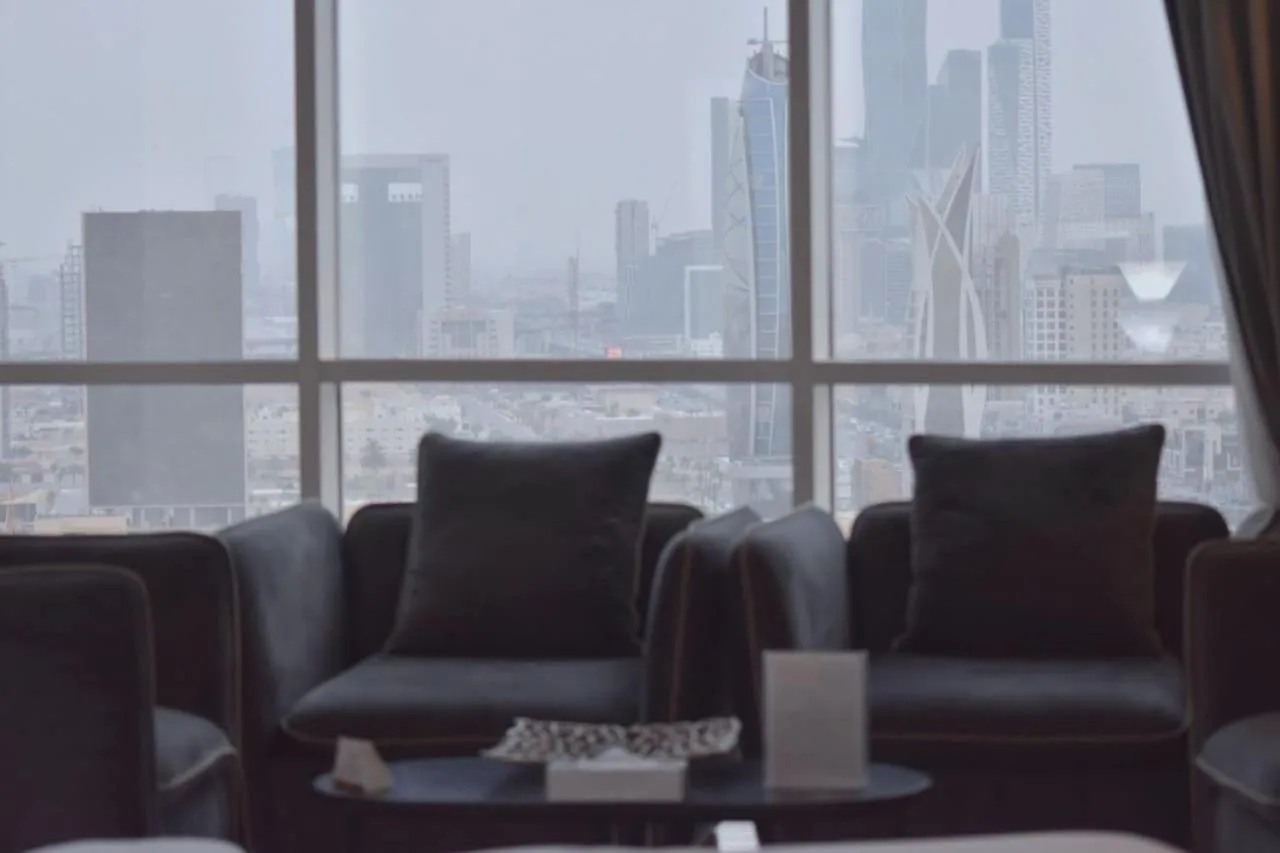 Seating area in HDB Al Sahafa