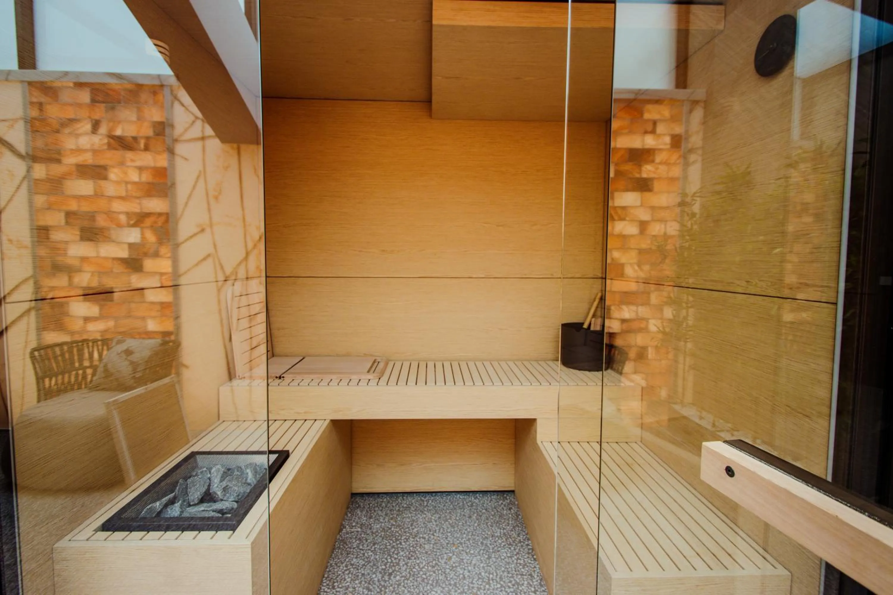 Sauna in The Crown Boutique Hotel & SPA