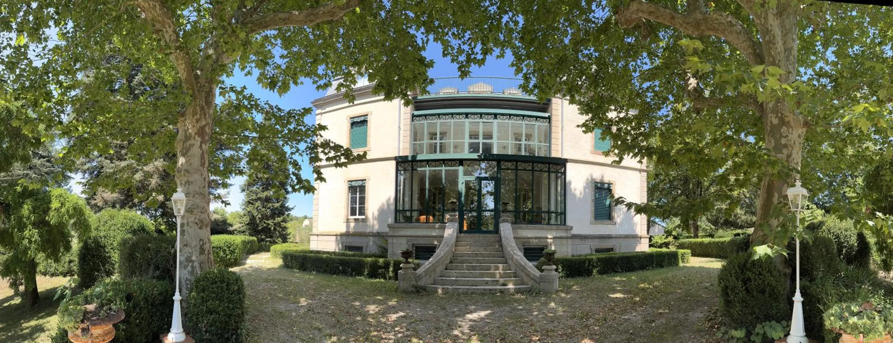 Garden in Contact Hôtel La Métairie