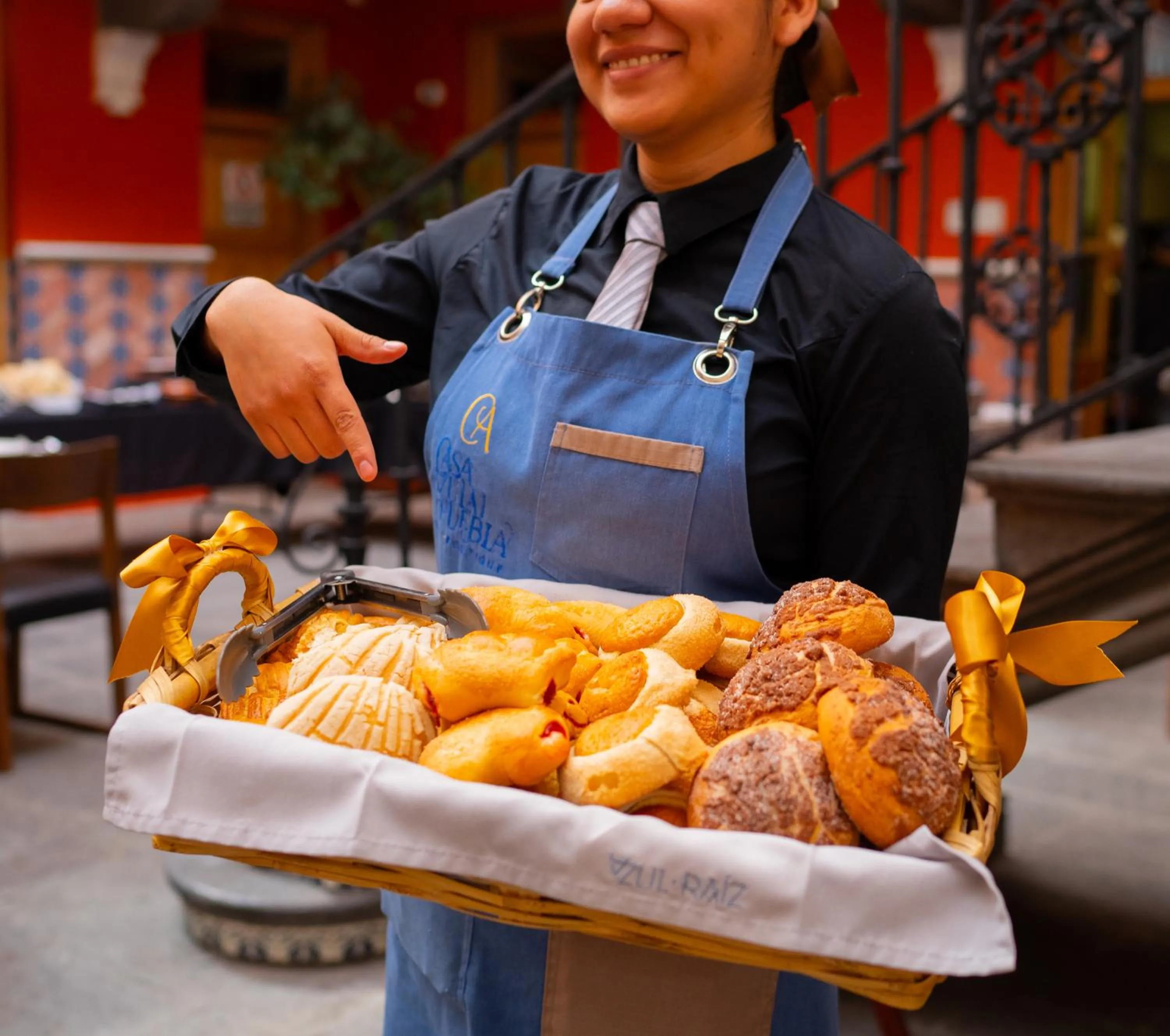 Restaurant/places to eat in Casa Azulai Puebla Hotel Boutique