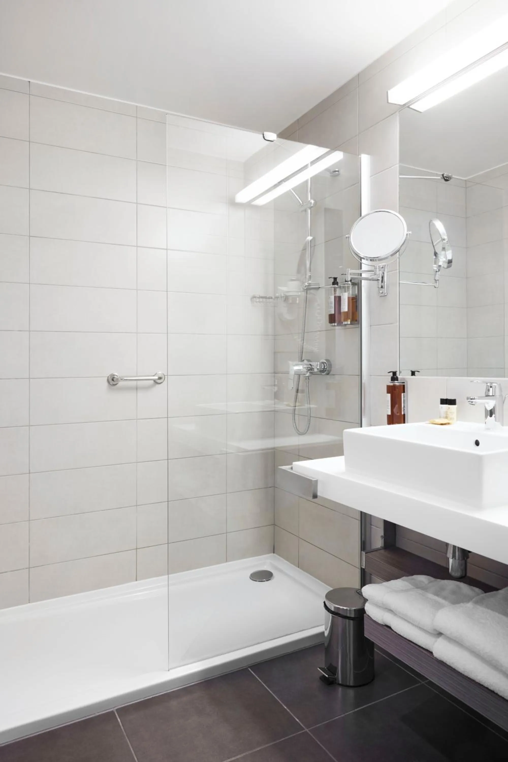 Bathroom in Q Hotel Plus Wrocław