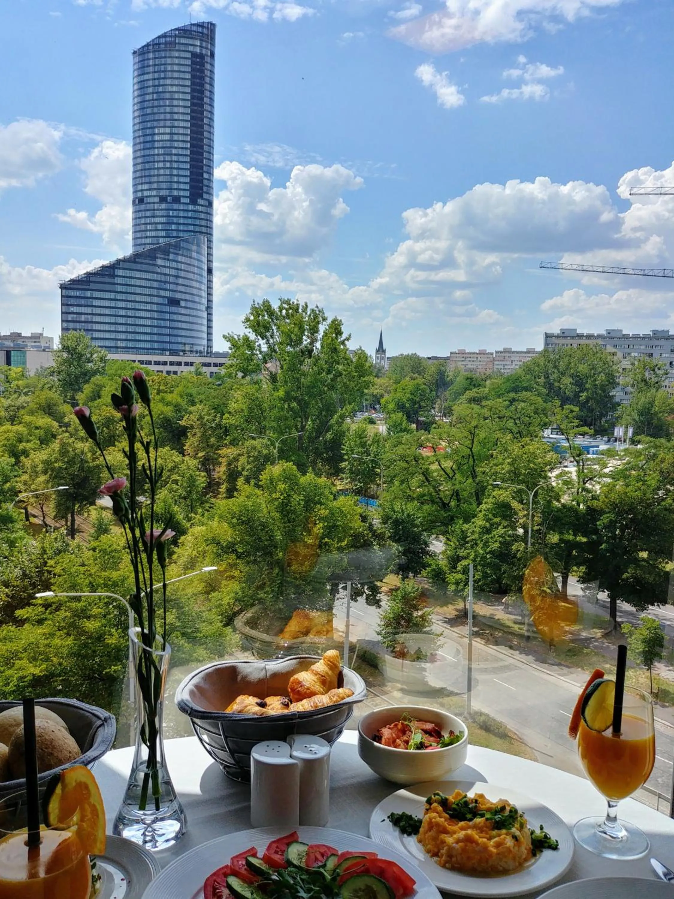 Landmark view in Q Hotel Plus Wrocław