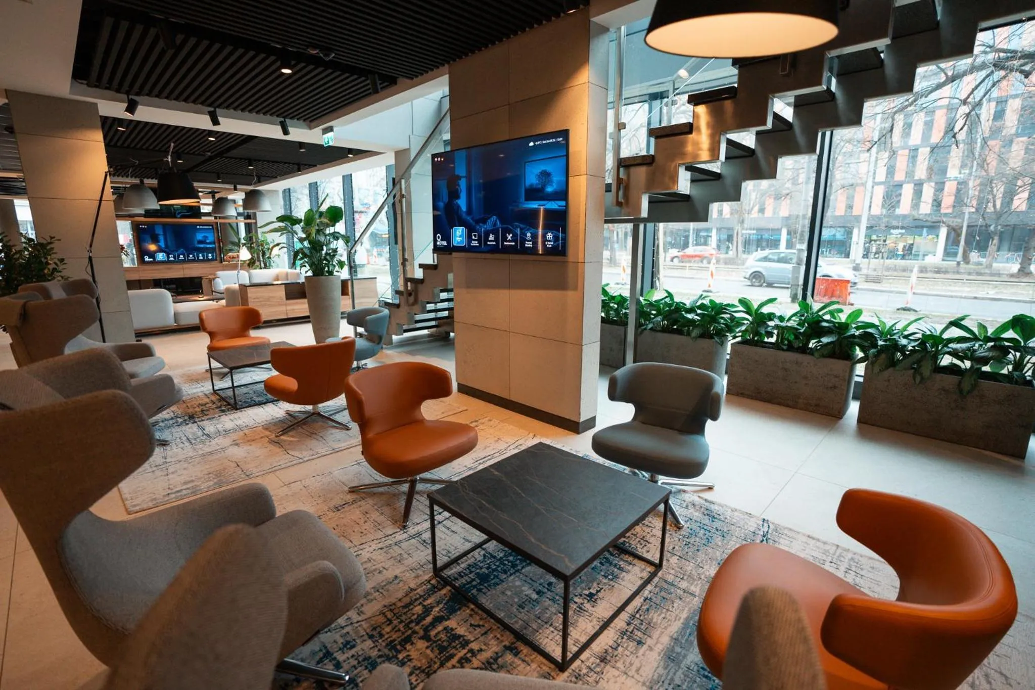 Lobby or reception in Q Hotel Plus Wrocław