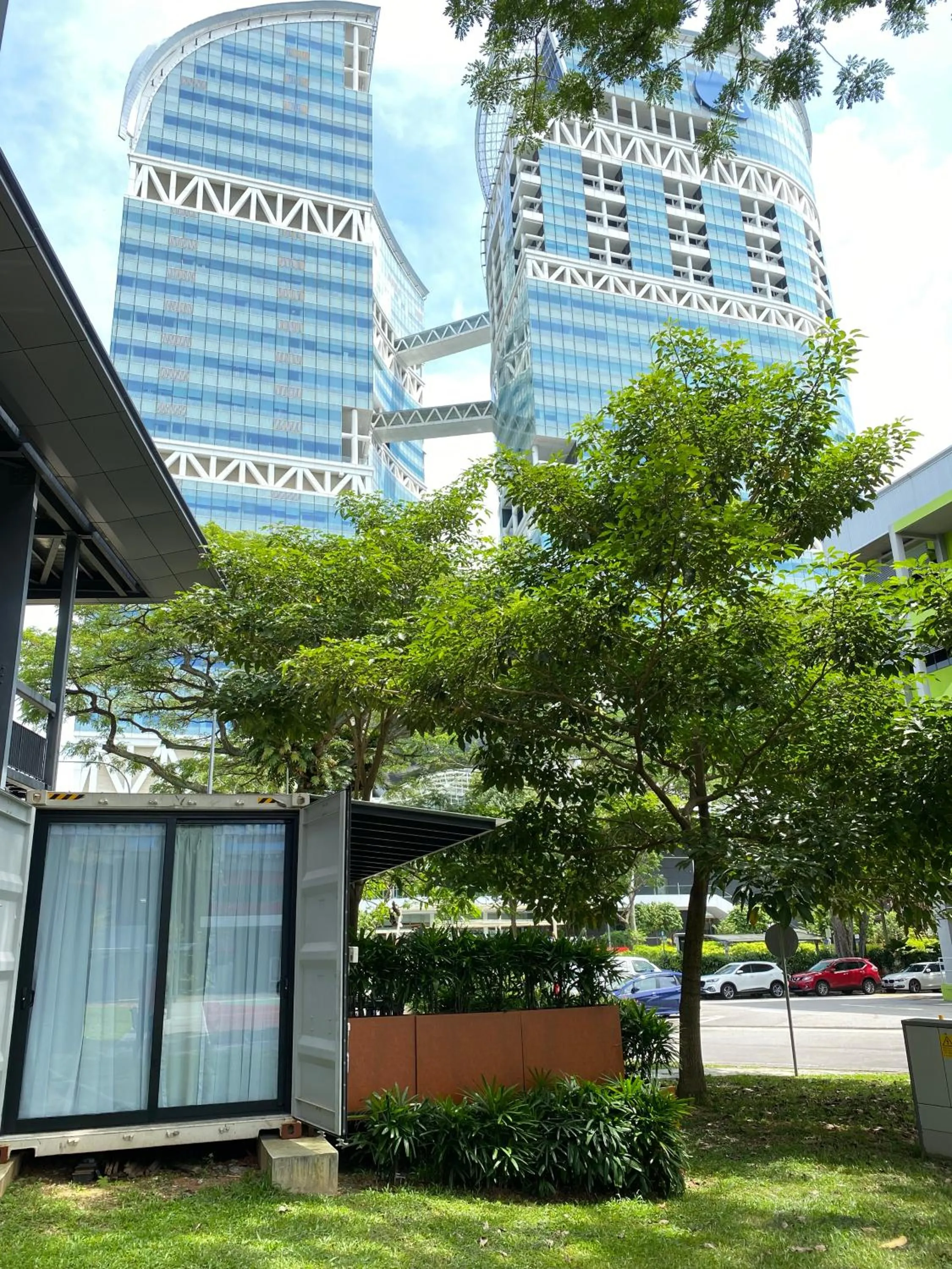 Shipping Container Hotel At One-north