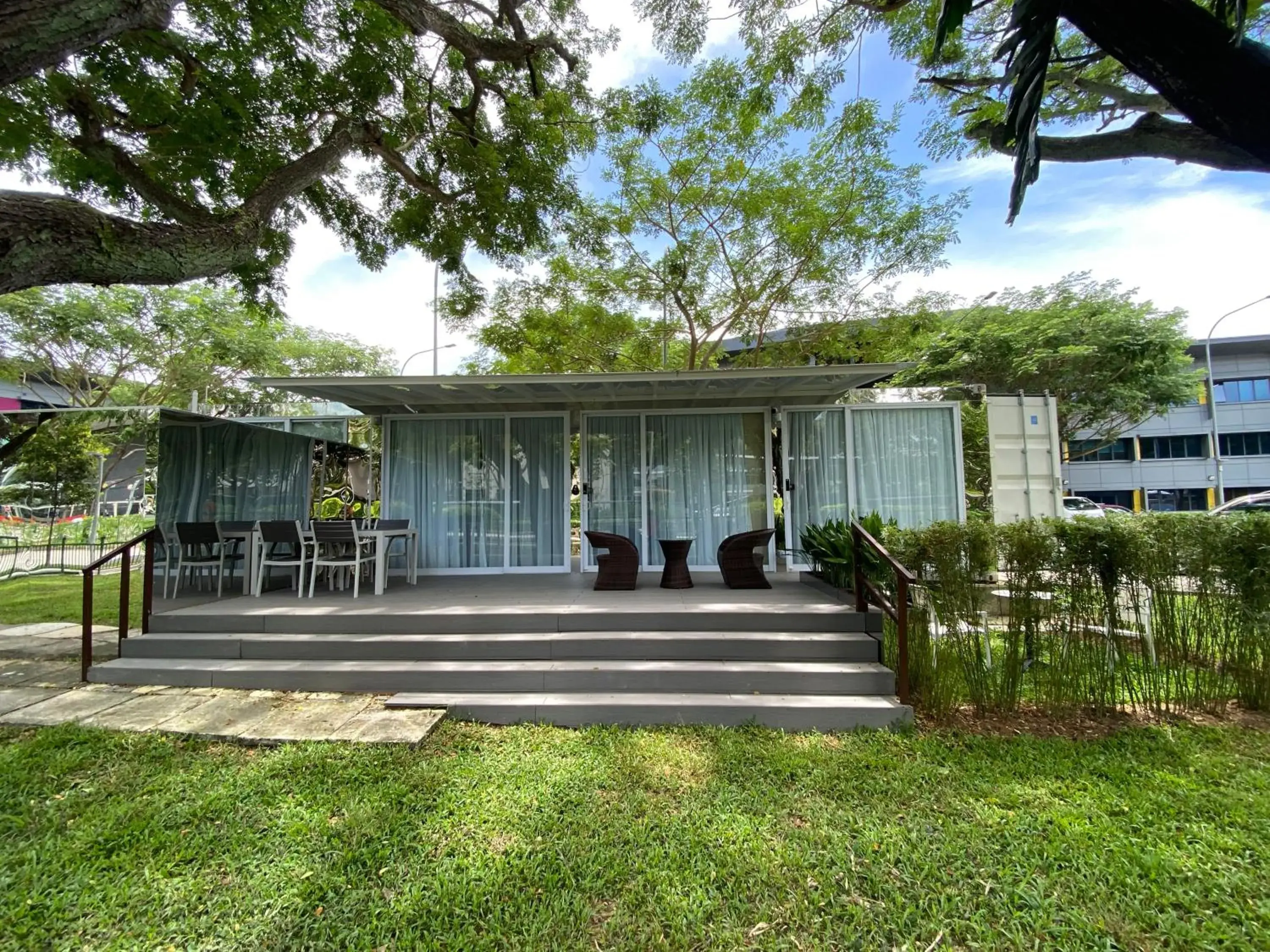 Studio with Terrace in Shipping Container Hotel At One-north Studio with Terrace in Shipping Container Hotel At One-north