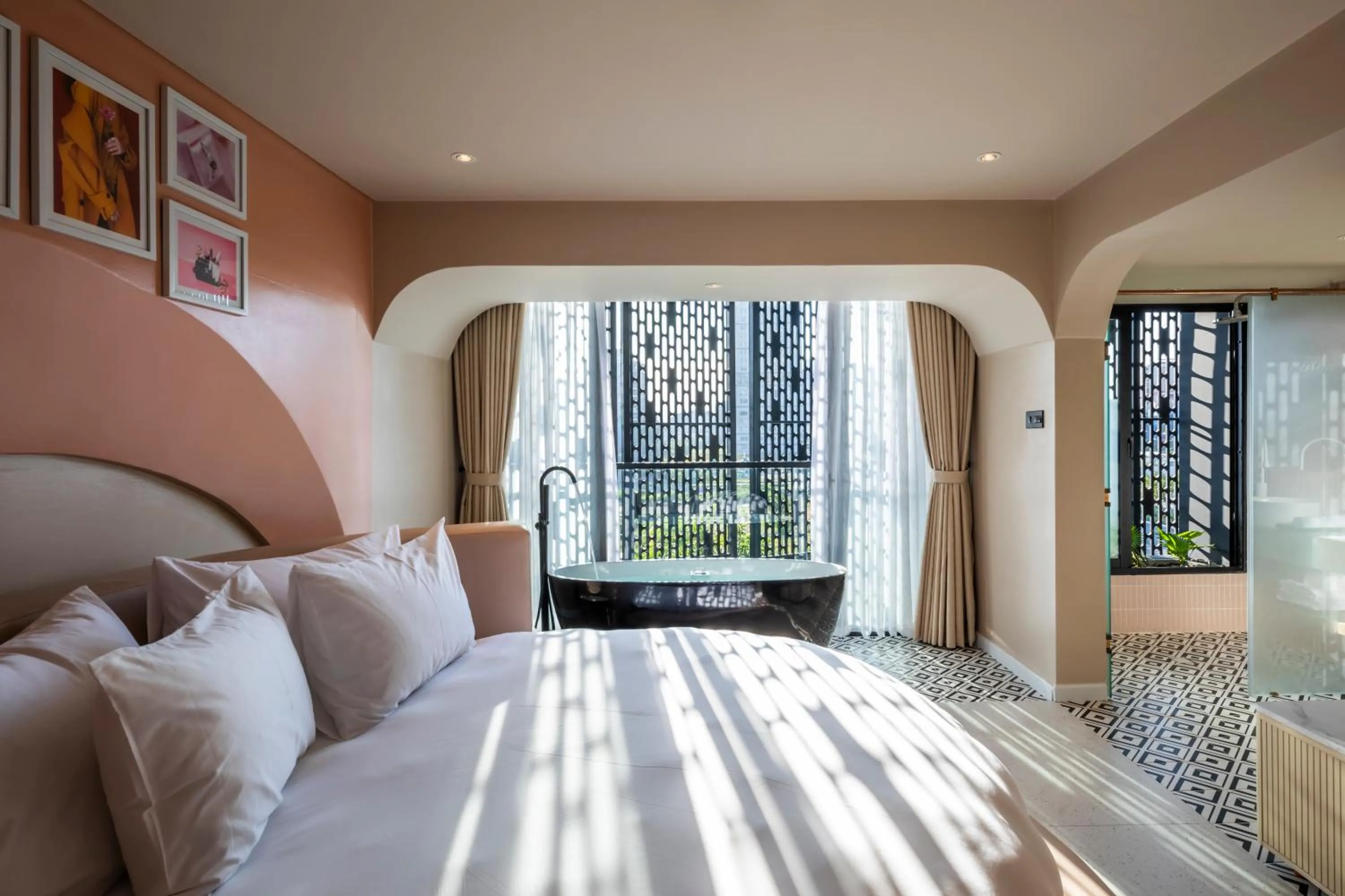 Photo of the whole room, Bed in M92 Boutique Da Nang Beach Hotel