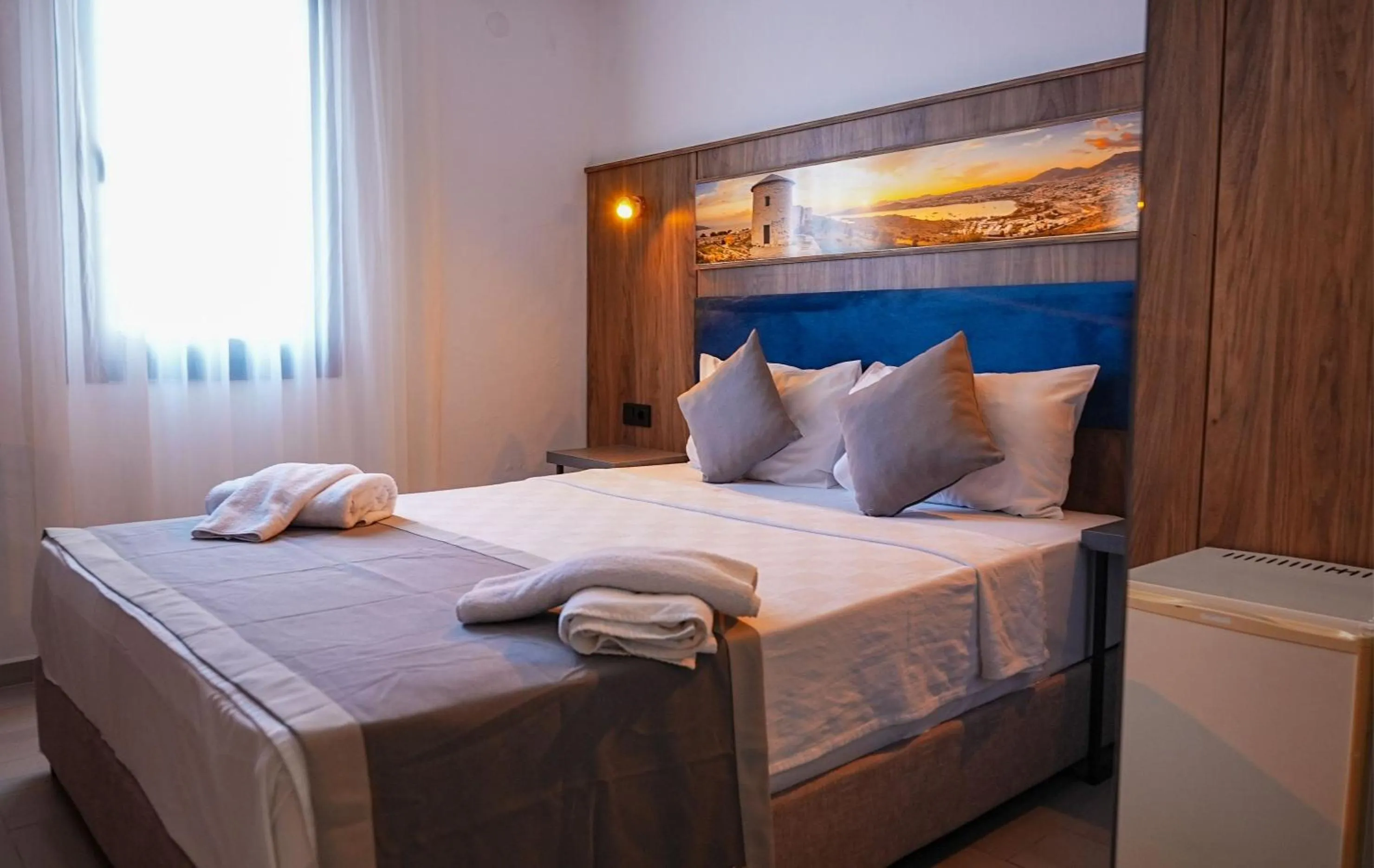Bed in Smart City Suites Hotel Bodrum