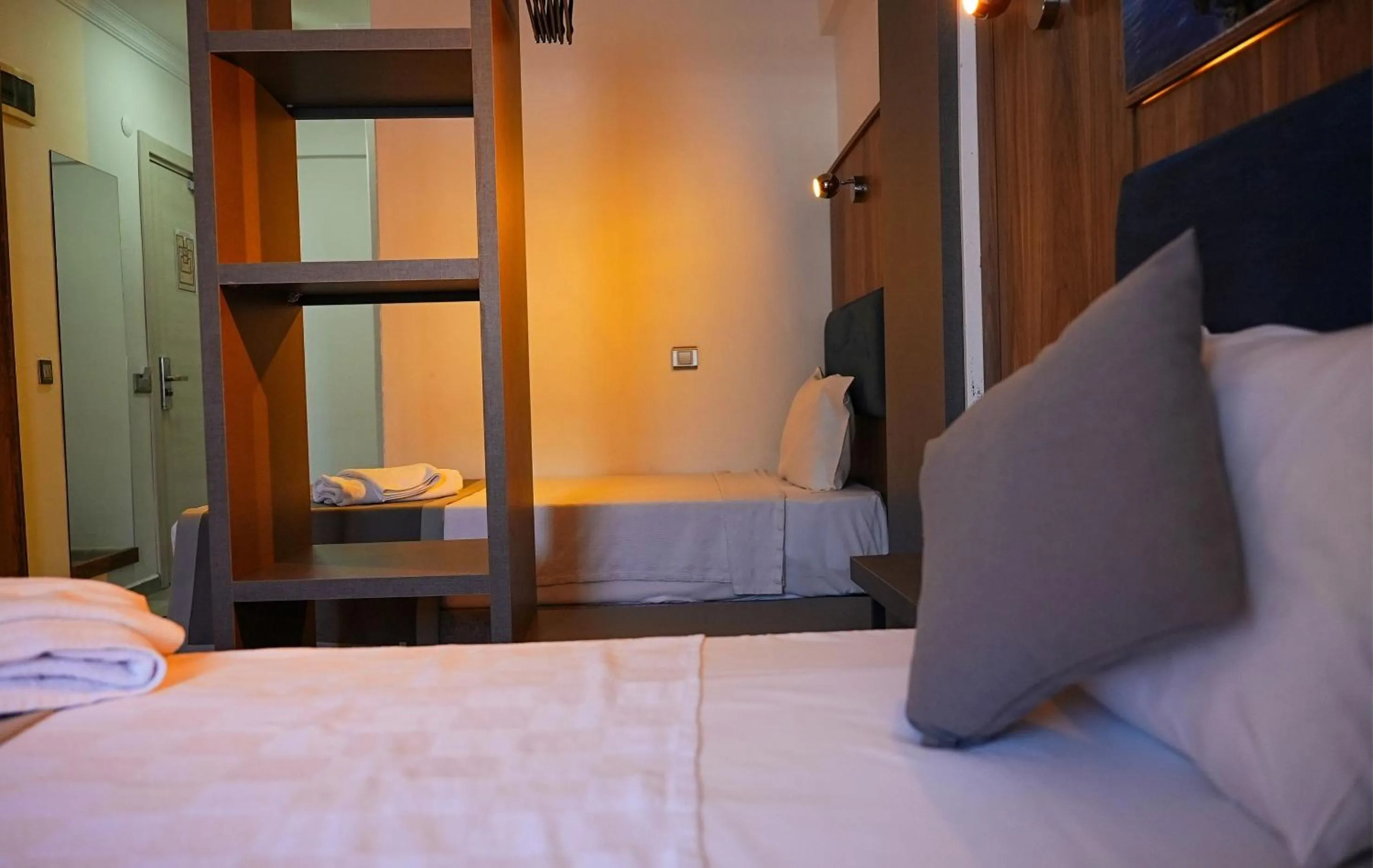 Bed in Smart City Suites Hotel Bodrum