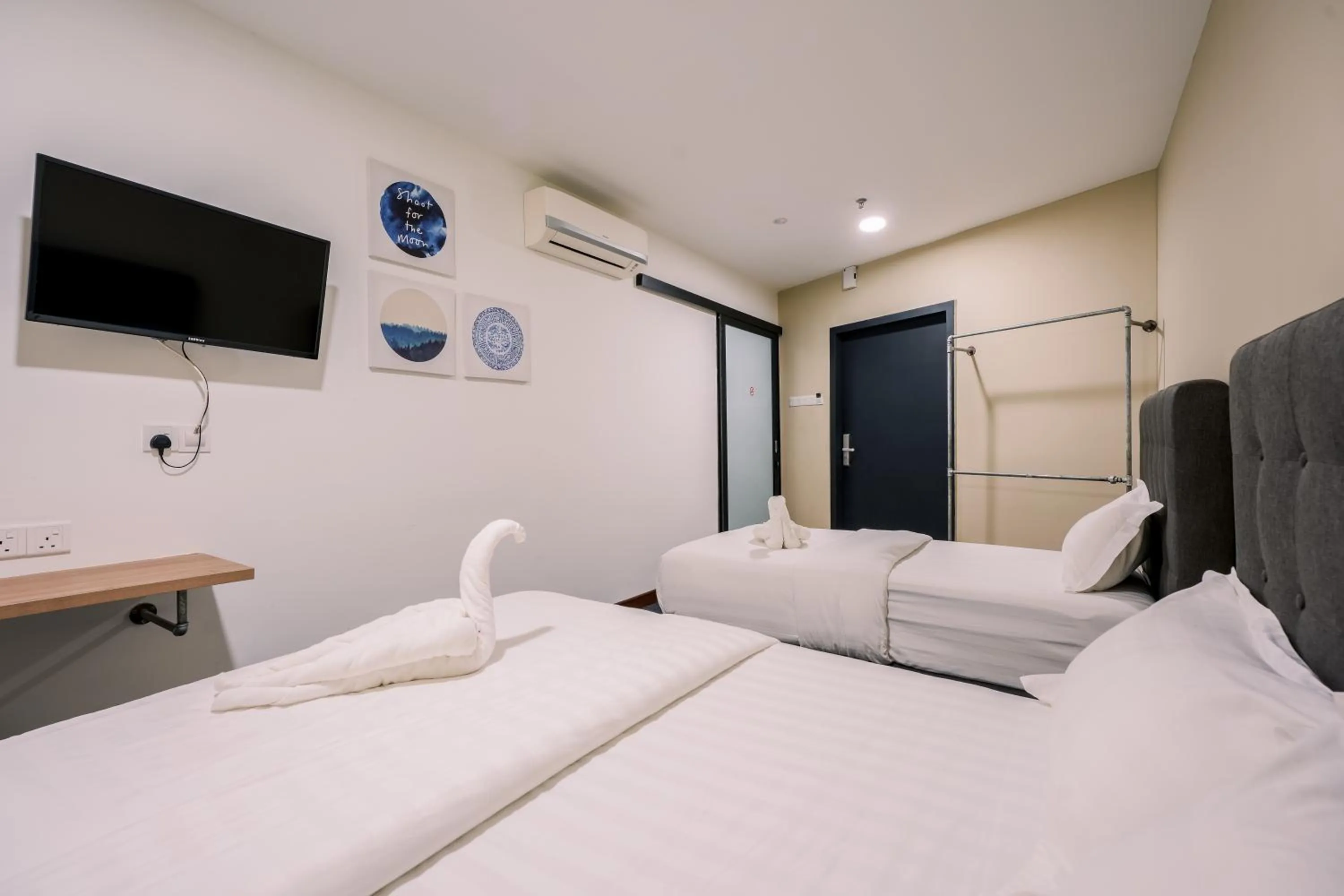 Bed in 3C HOTEL Setia Walk Puchong