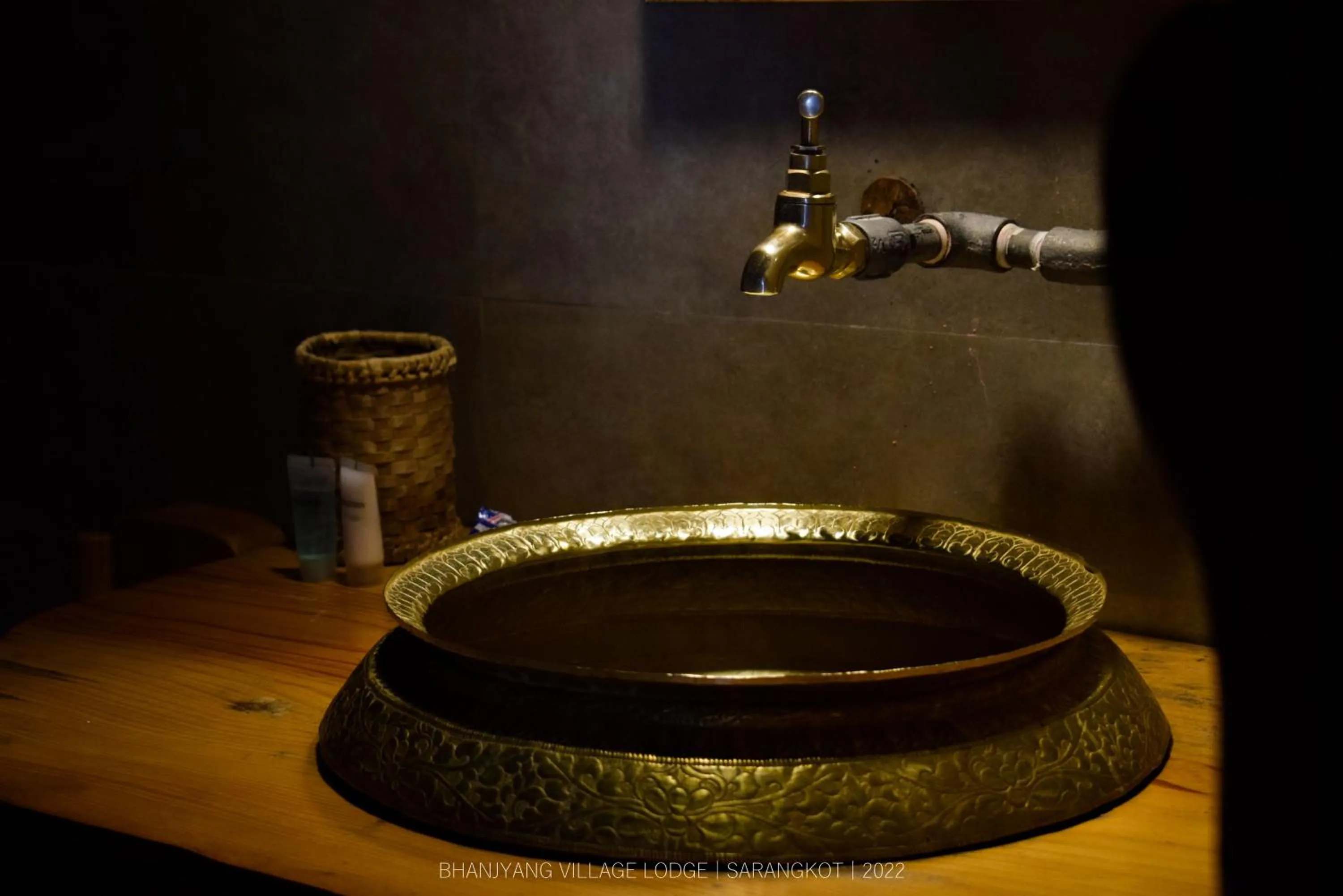 Bathroom in Bhanjyang Village Lodge