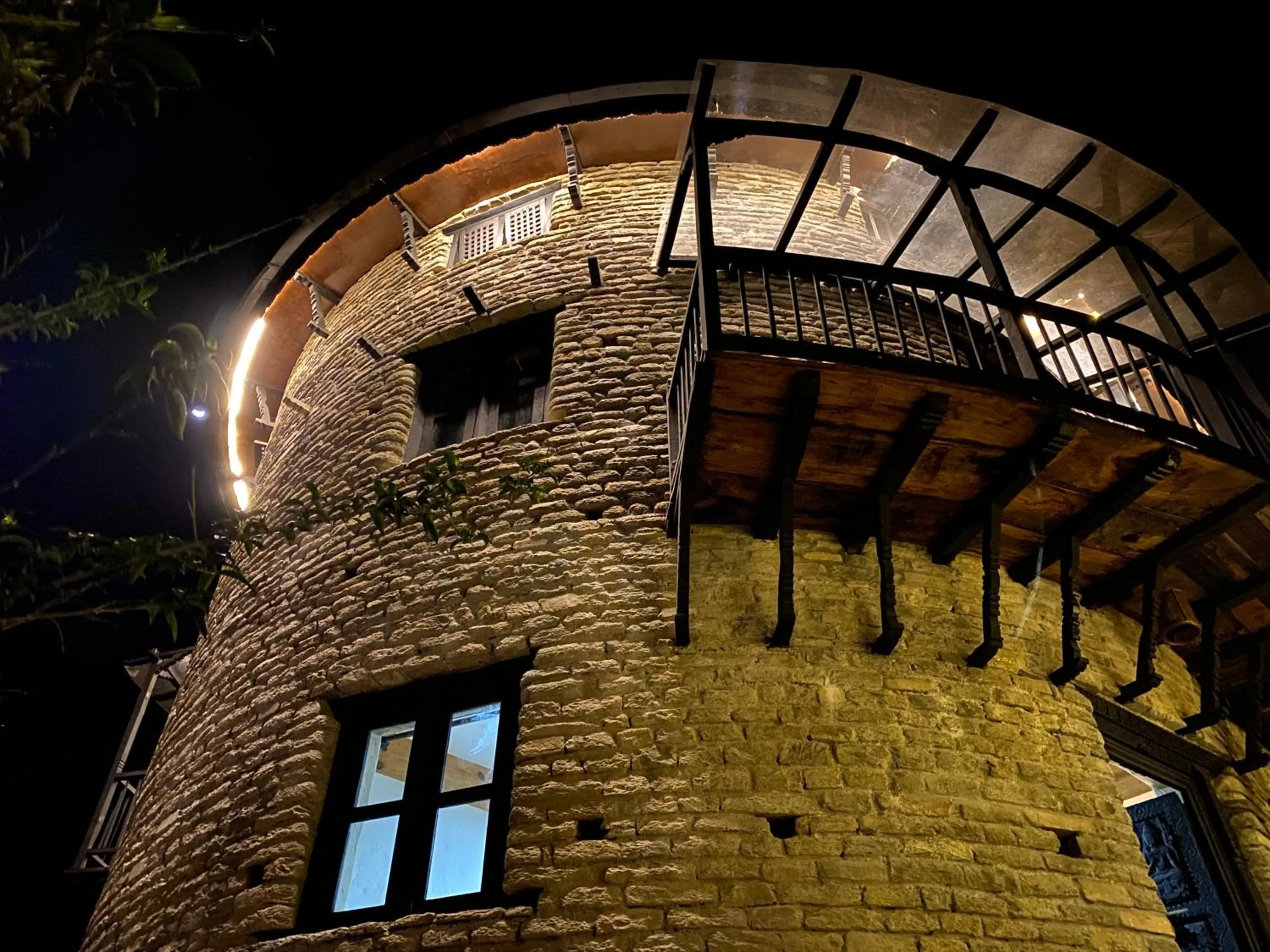 Property building in Bhanjyang Village Lodge