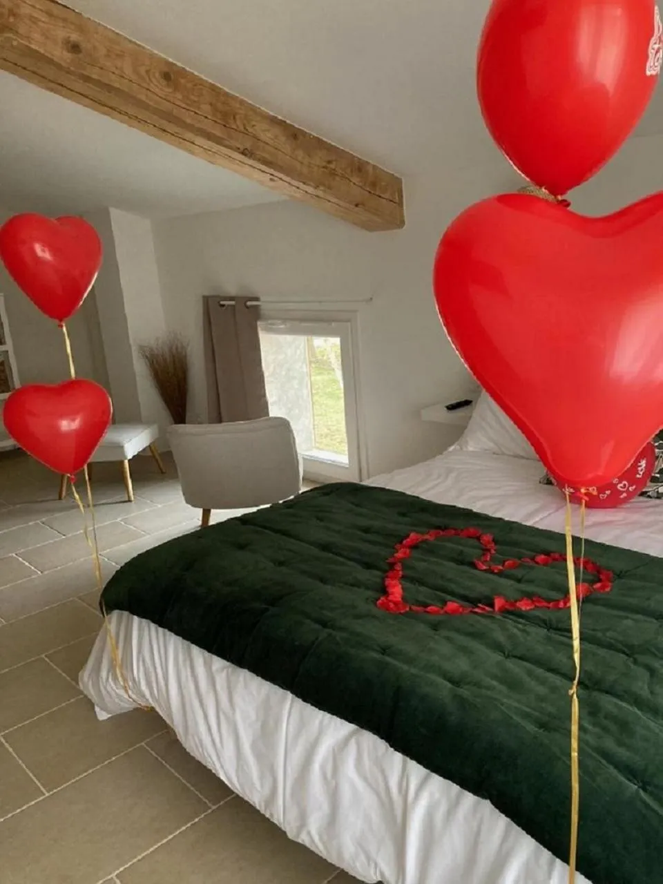 Decorative detail, Bed in LE MAS de PAUL