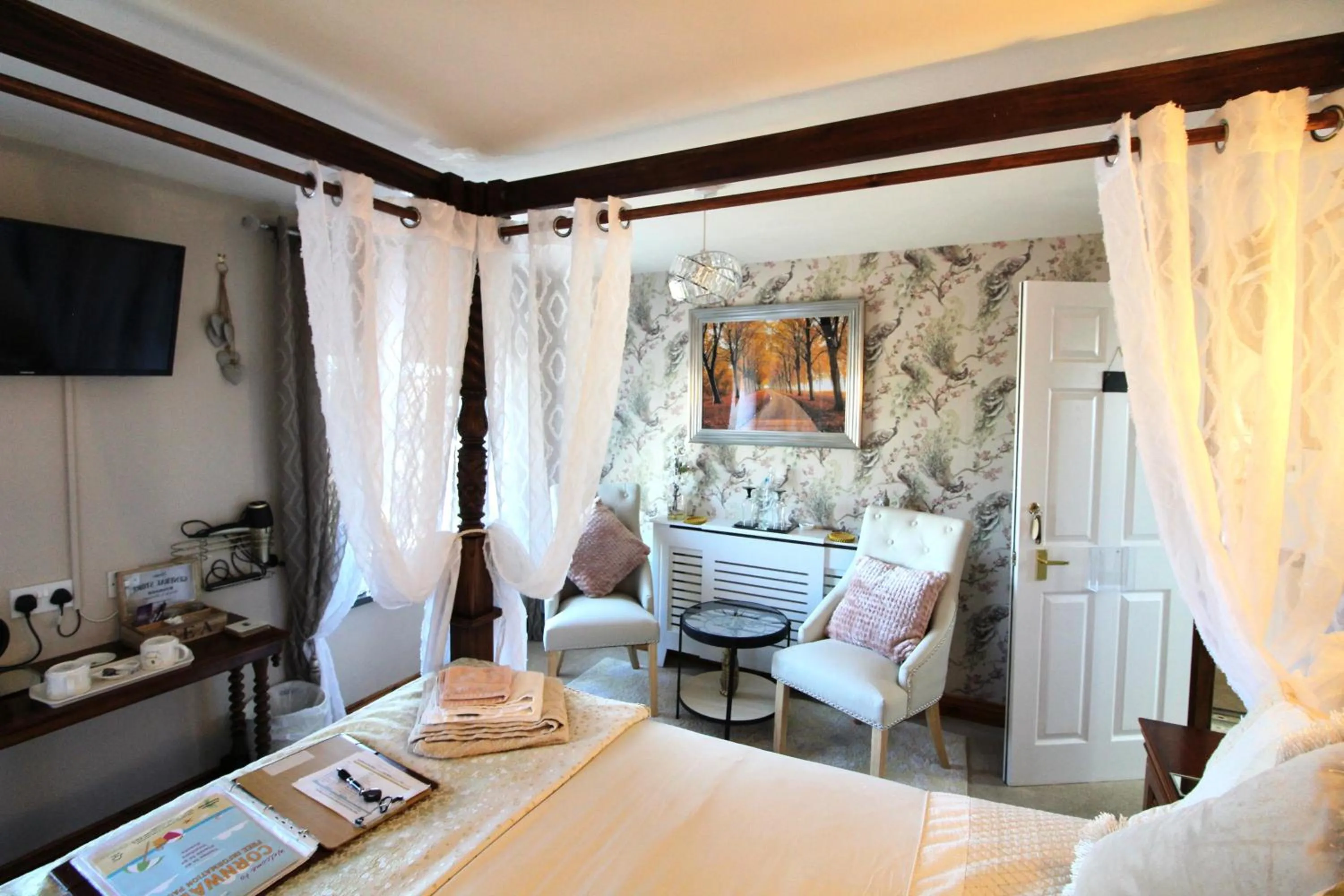 Bedroom in Melorne Farm Guest House