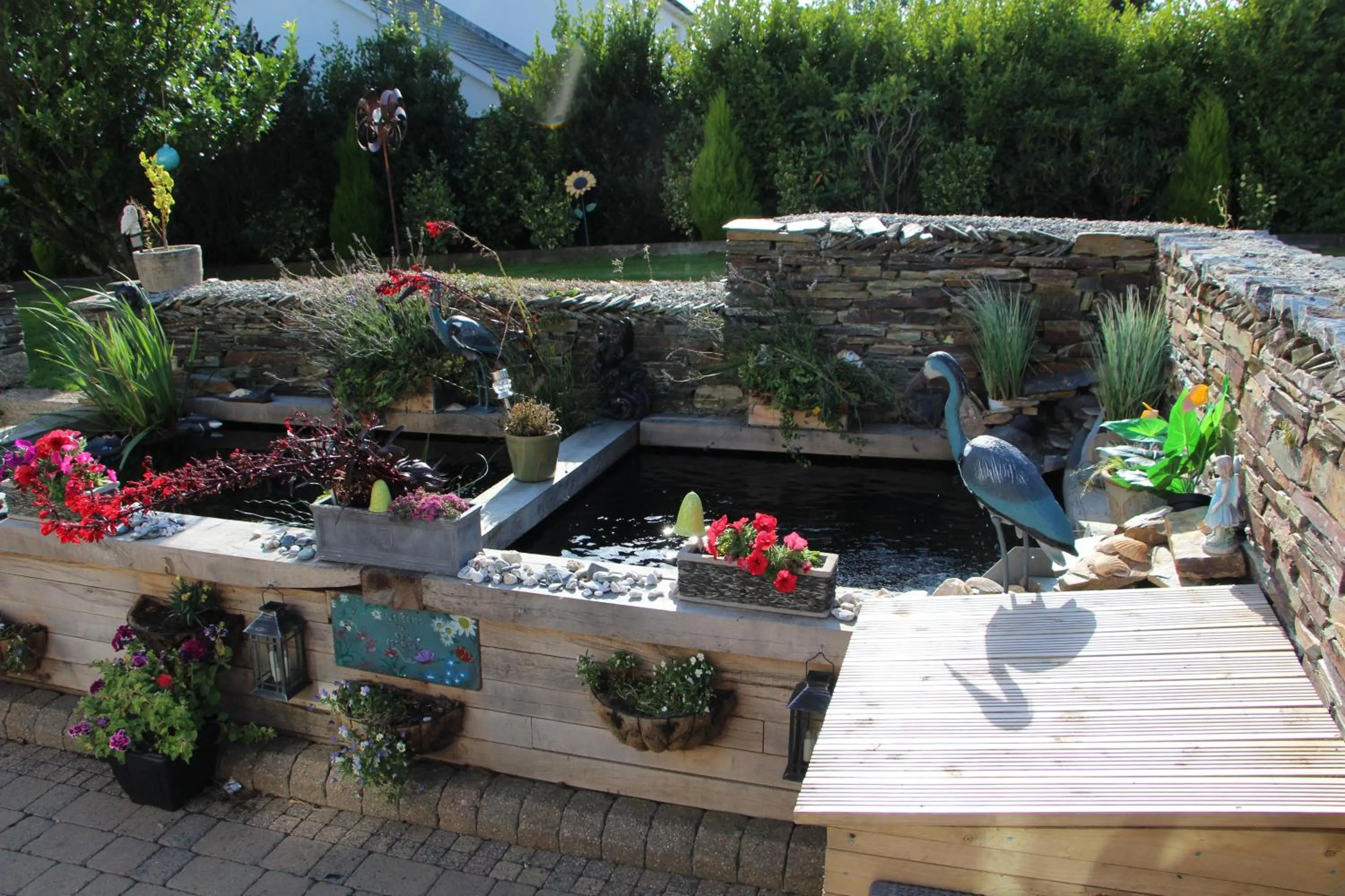 Patio in Melorne Farm Guest House