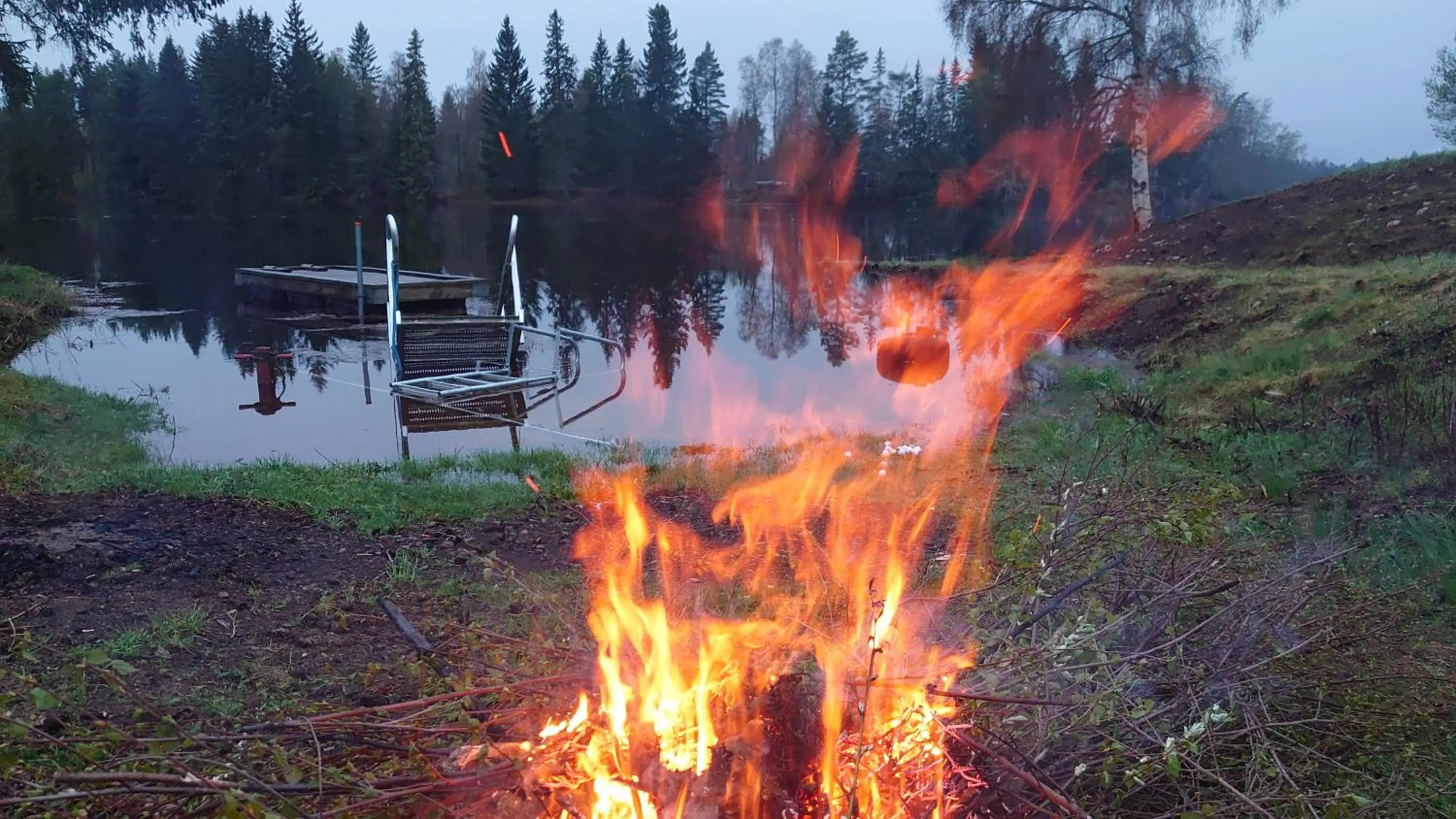 River view in Äppelbo Gästgiveri