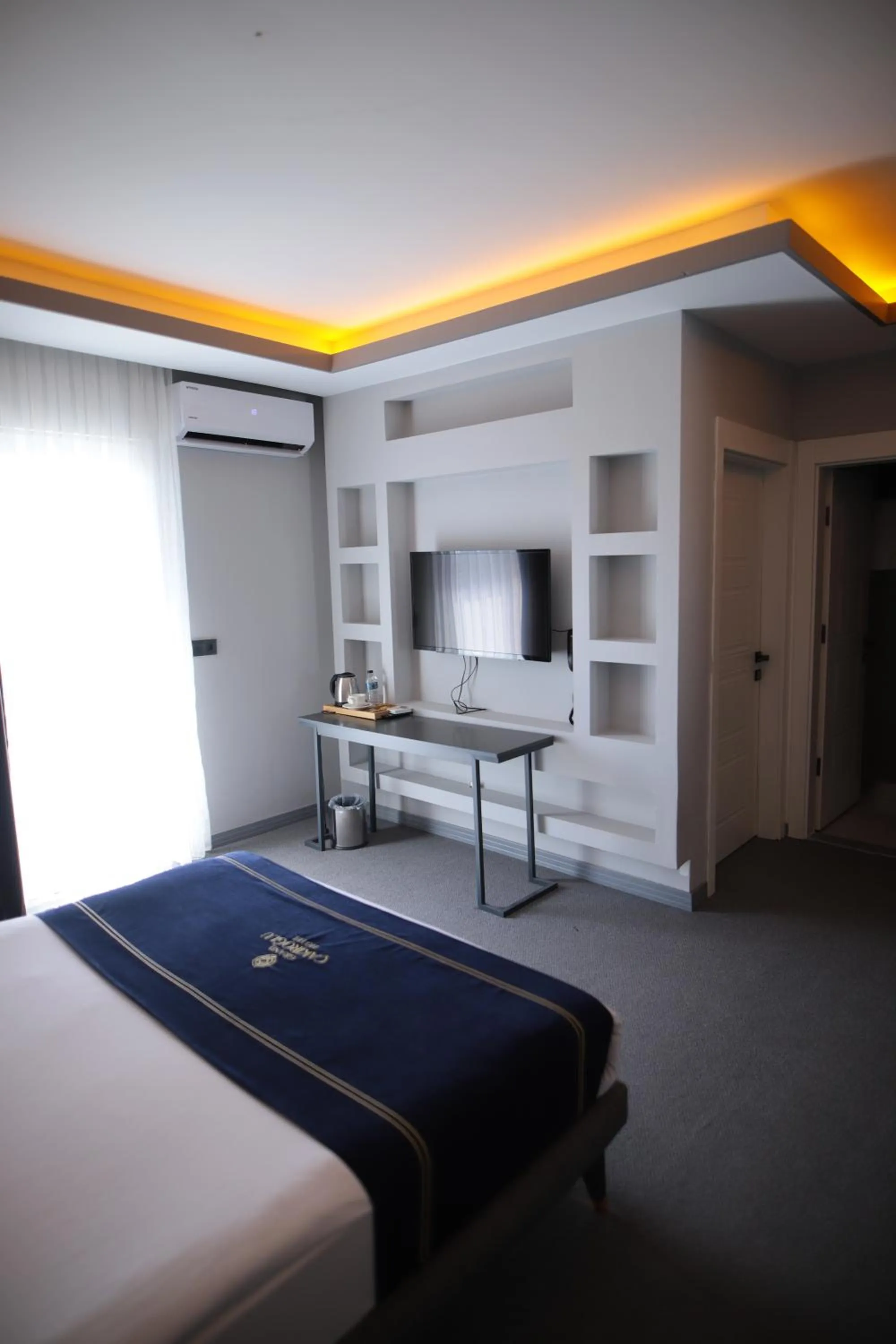 Bed in GRAND ÇAKIROĞLU HOTEL