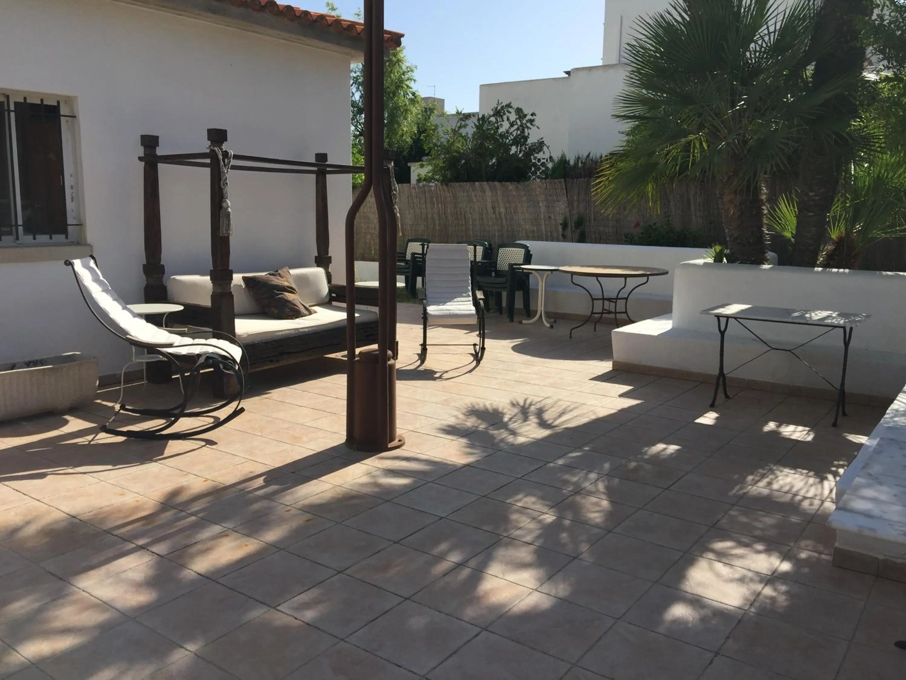 Patio in Villa Alexia- APARTMENT AQUA - Puerto Pollensa