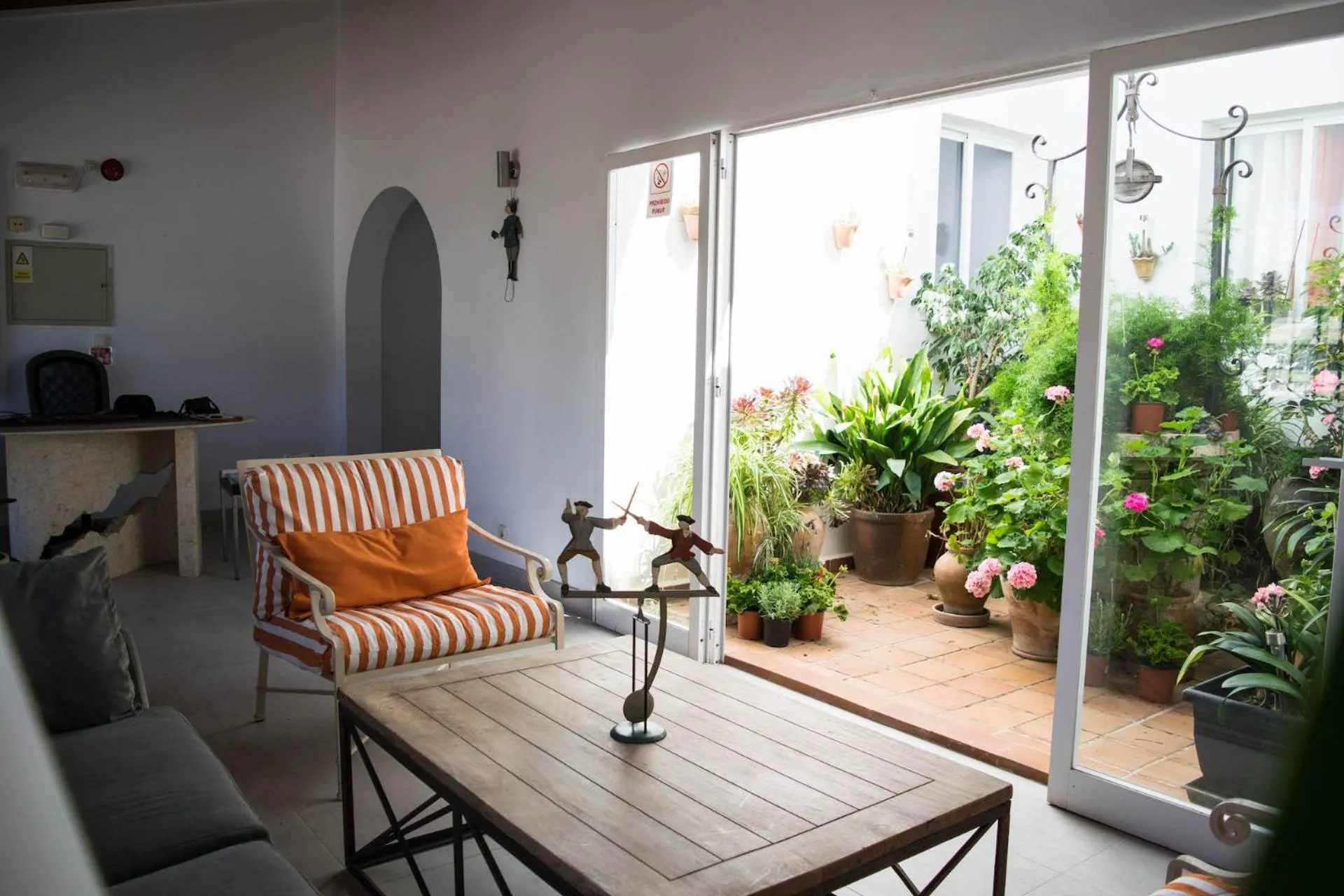 Patio in Villa Alexia- APARTMENT AQUA - Puerto Pollensa