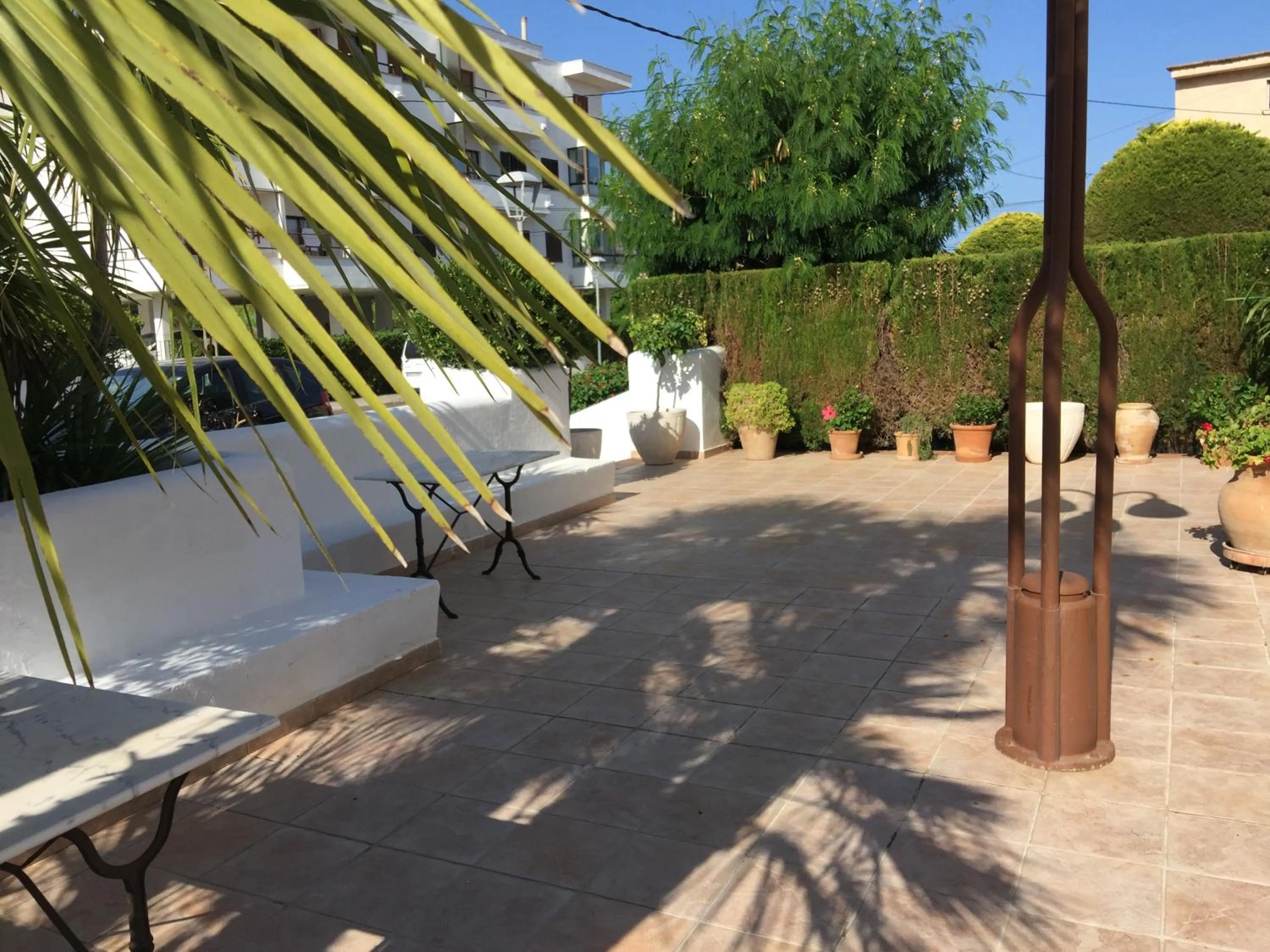 Patio in Villa Alexia- APARTMENT AQUA - Puerto Pollensa