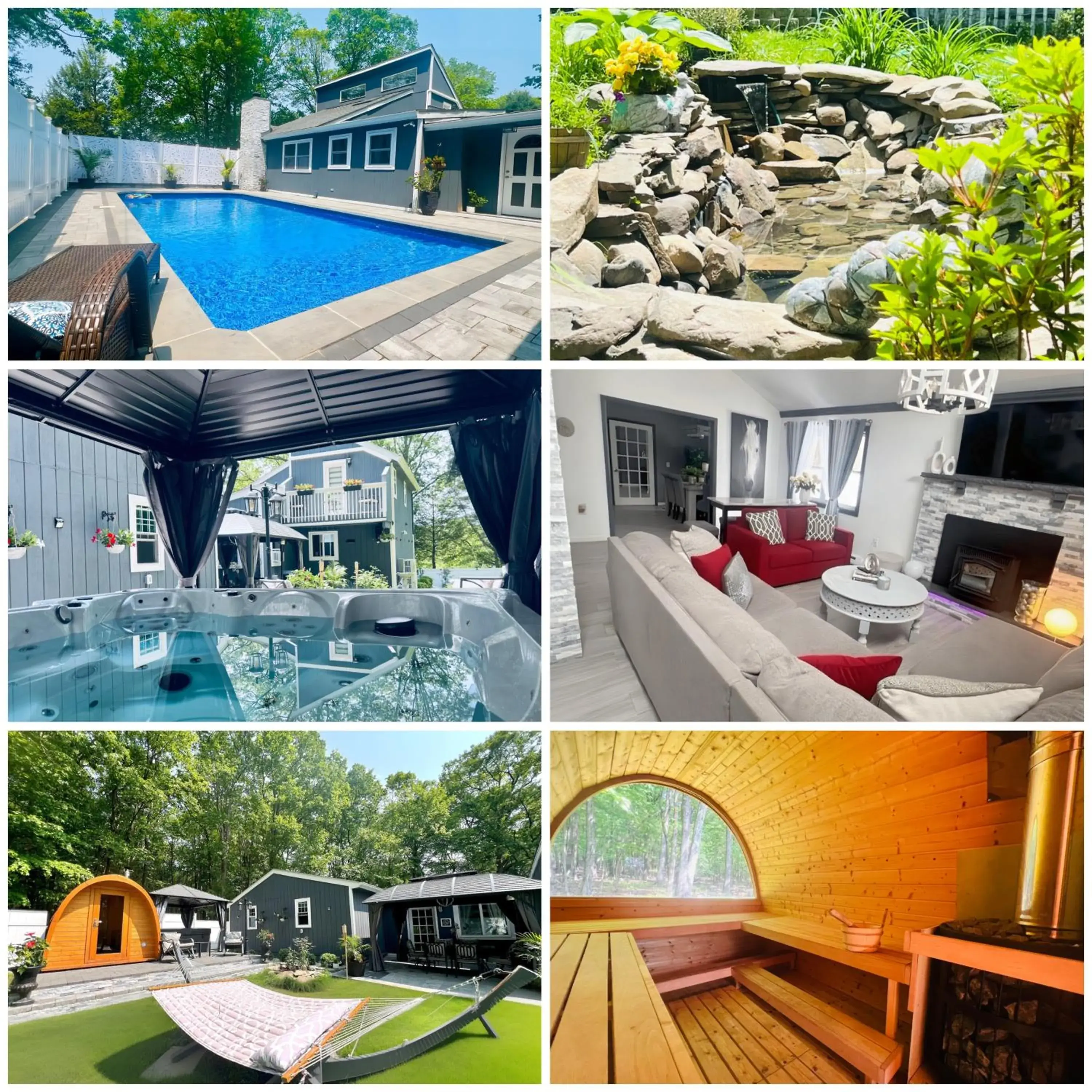 Amazing Poconos House . Sauna/Hot Tub/Private Pool Amazing Poconos House . Sauna/Hot Tub/Private Pool