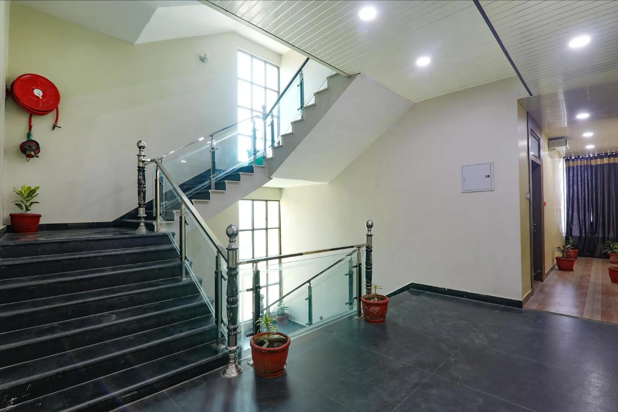 Lobby or reception in FabHotel Saumendra