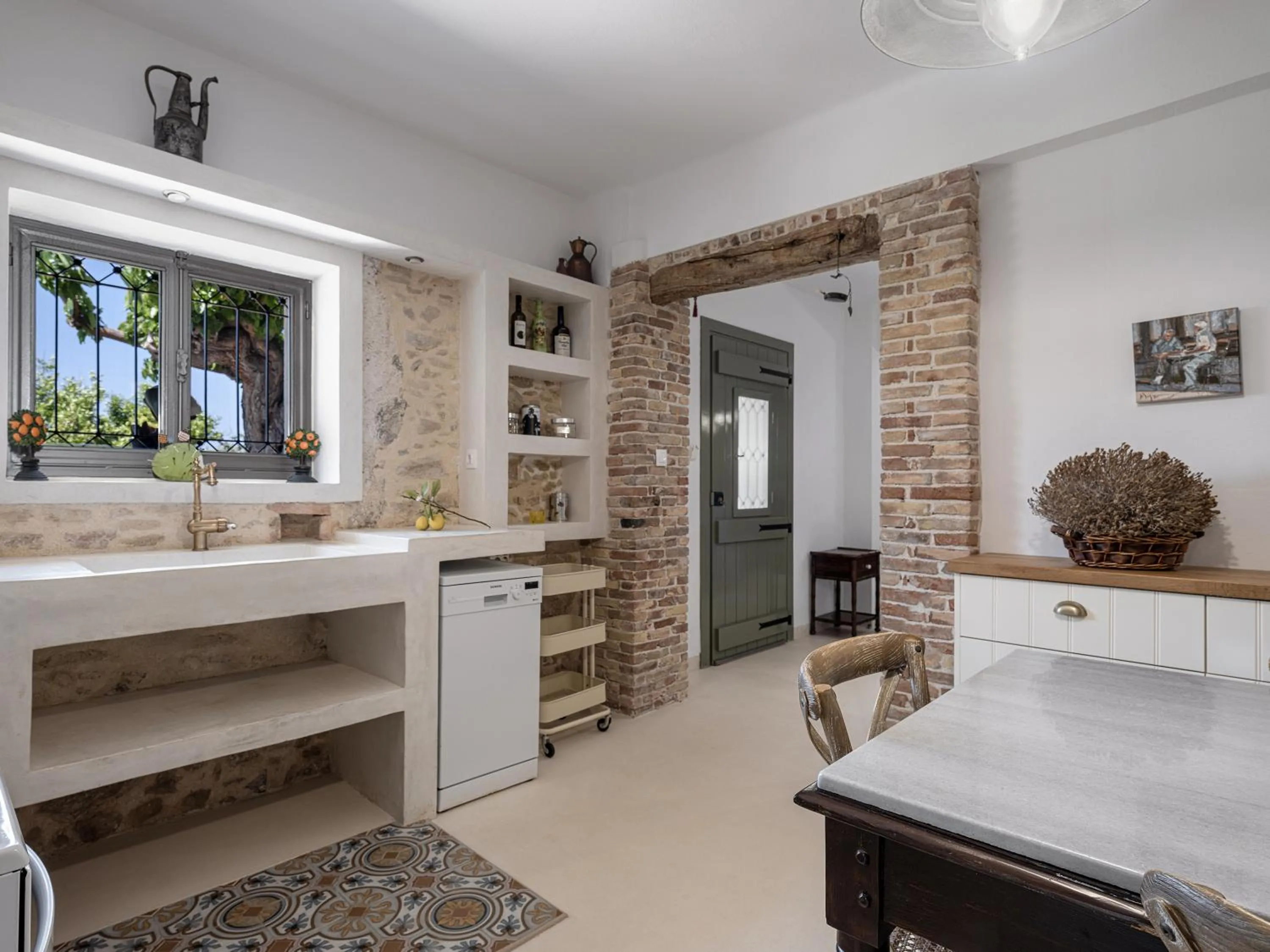 Kitchen or kitchenette in Ondathaki Pirgos