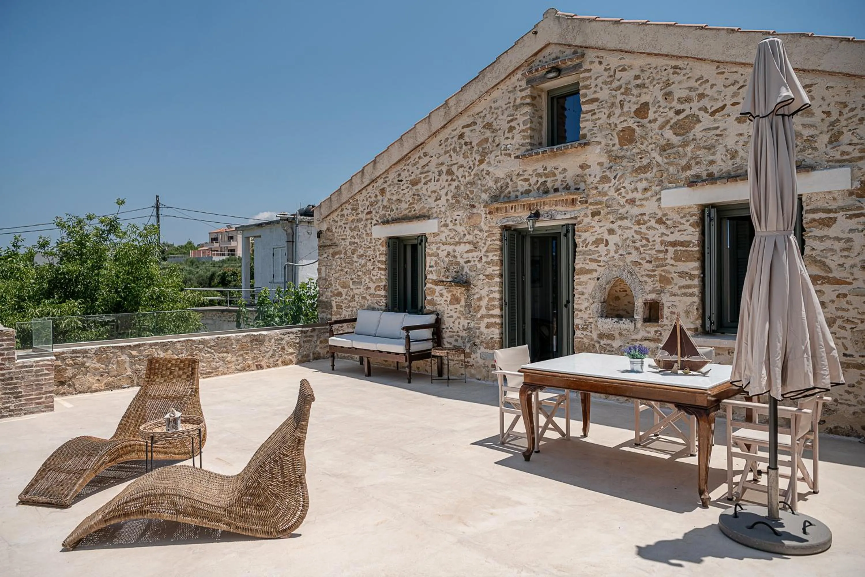 Patio in Ondathaki Pirgos