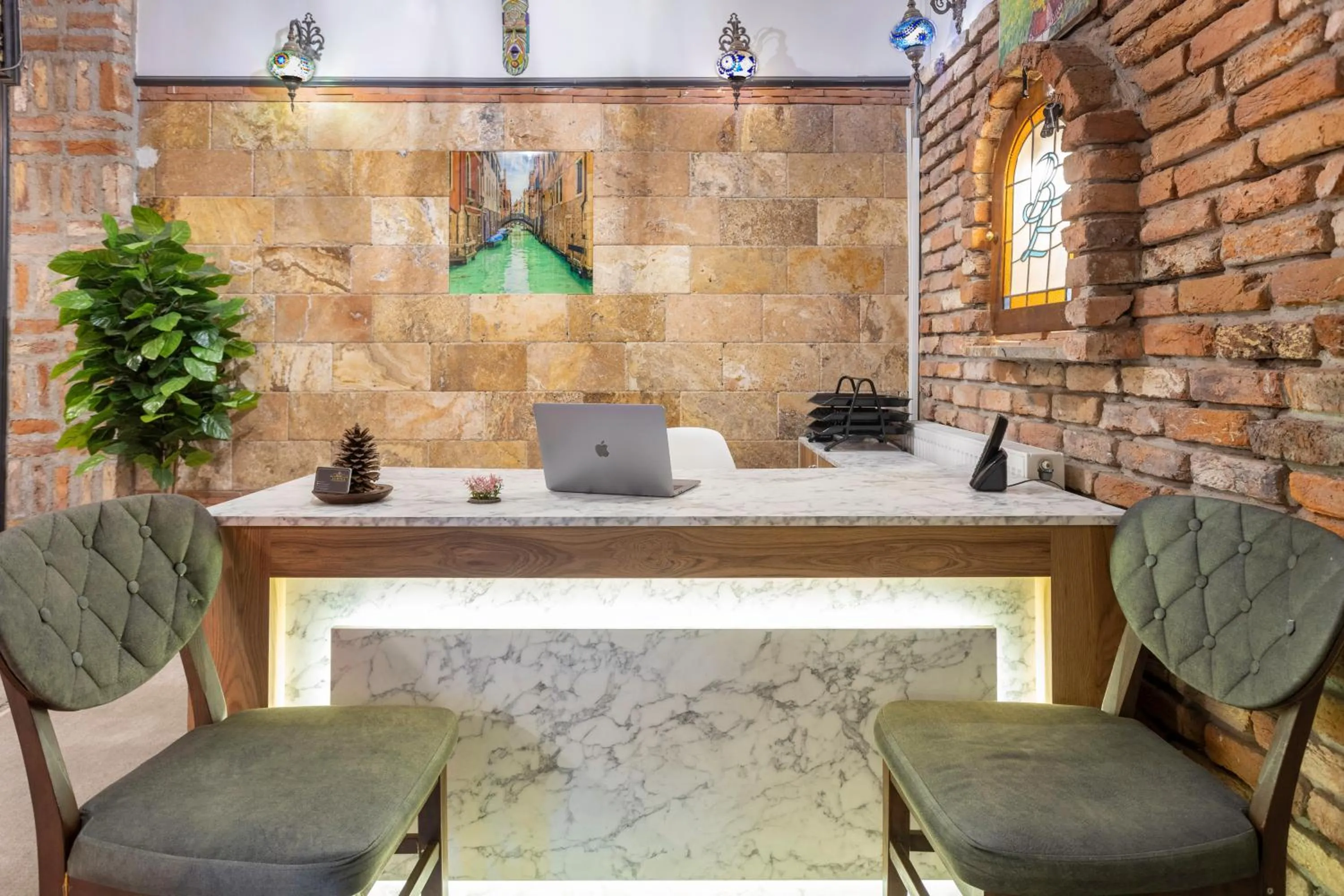 Lobby or reception in Lumina Boutique Hotel