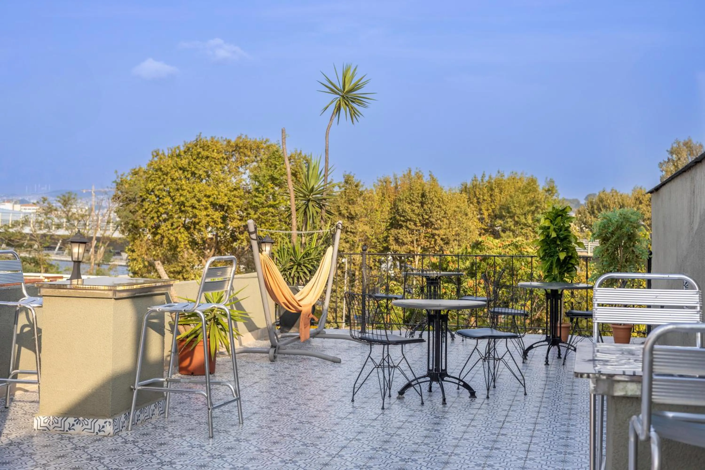 Patio in Lumina Boutique Hotel