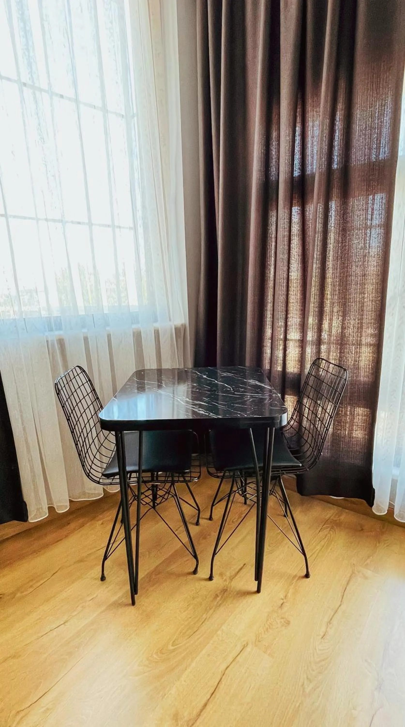 Seating area in Lumina Boutique Hotel