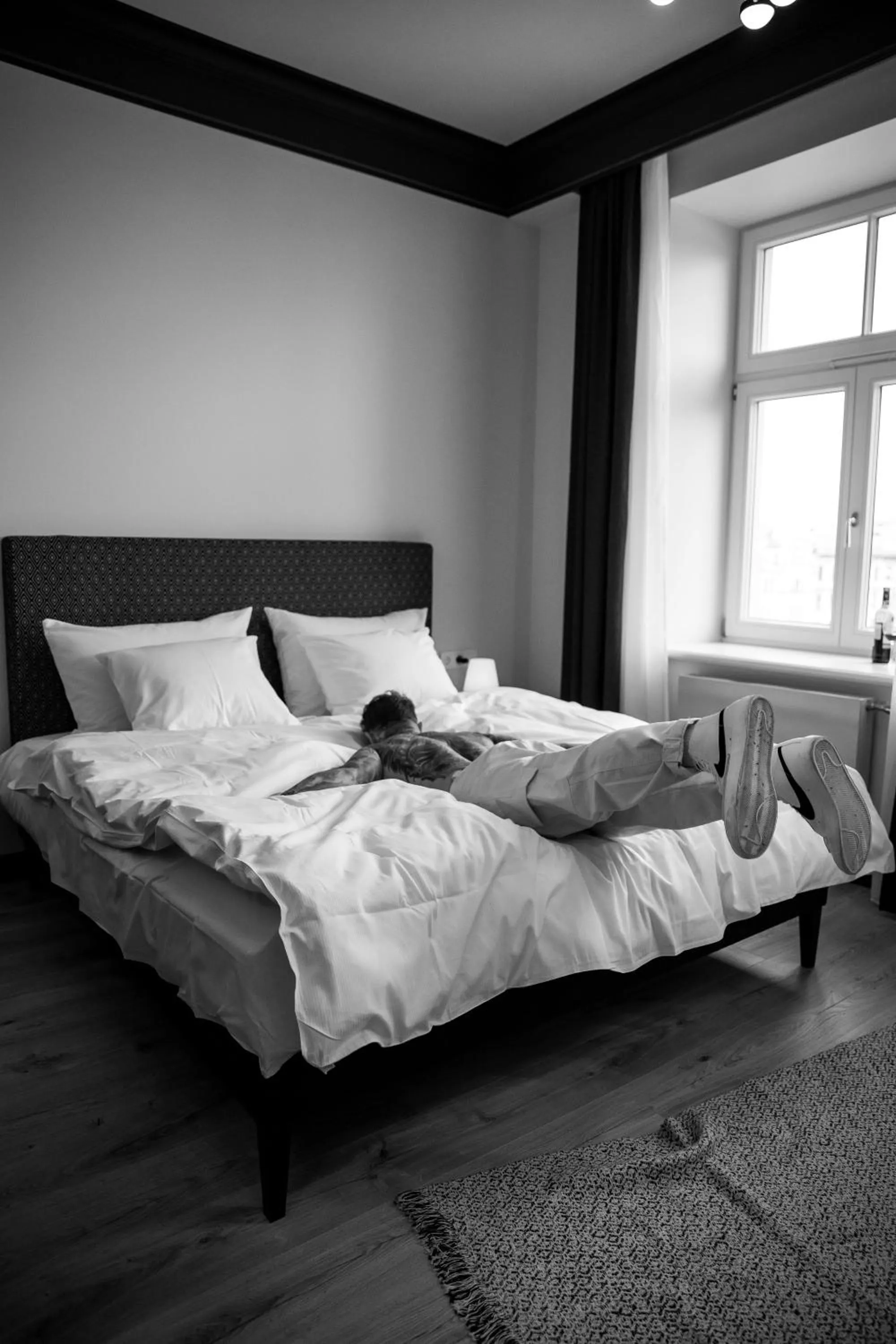 Bed in Aparthotel Amella