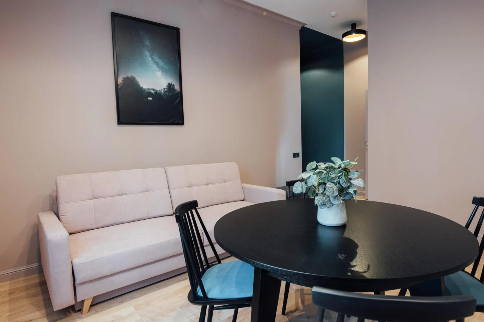 Living room in Aparthotel Amella