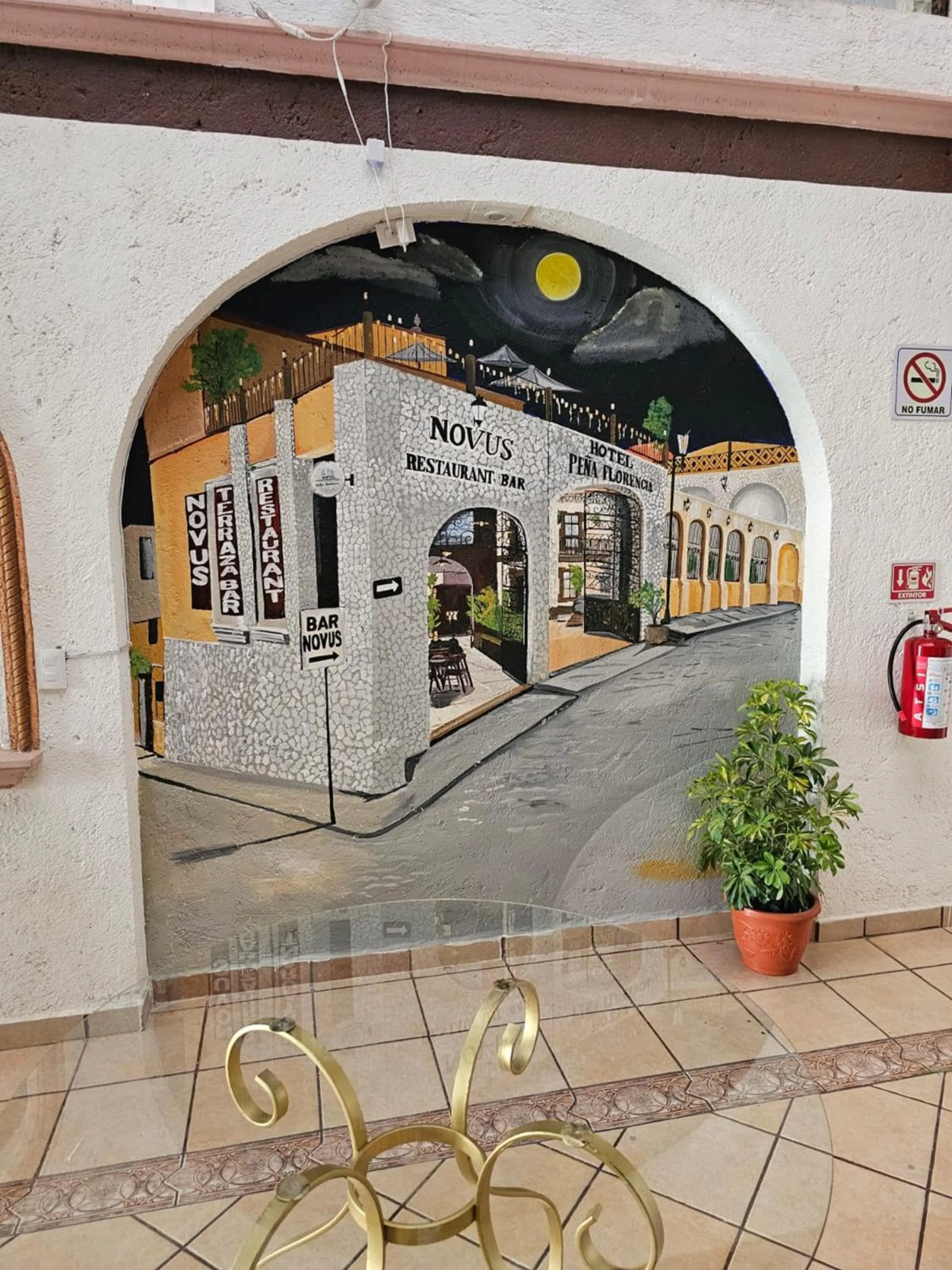 Property building in Hotel Peña Florencia