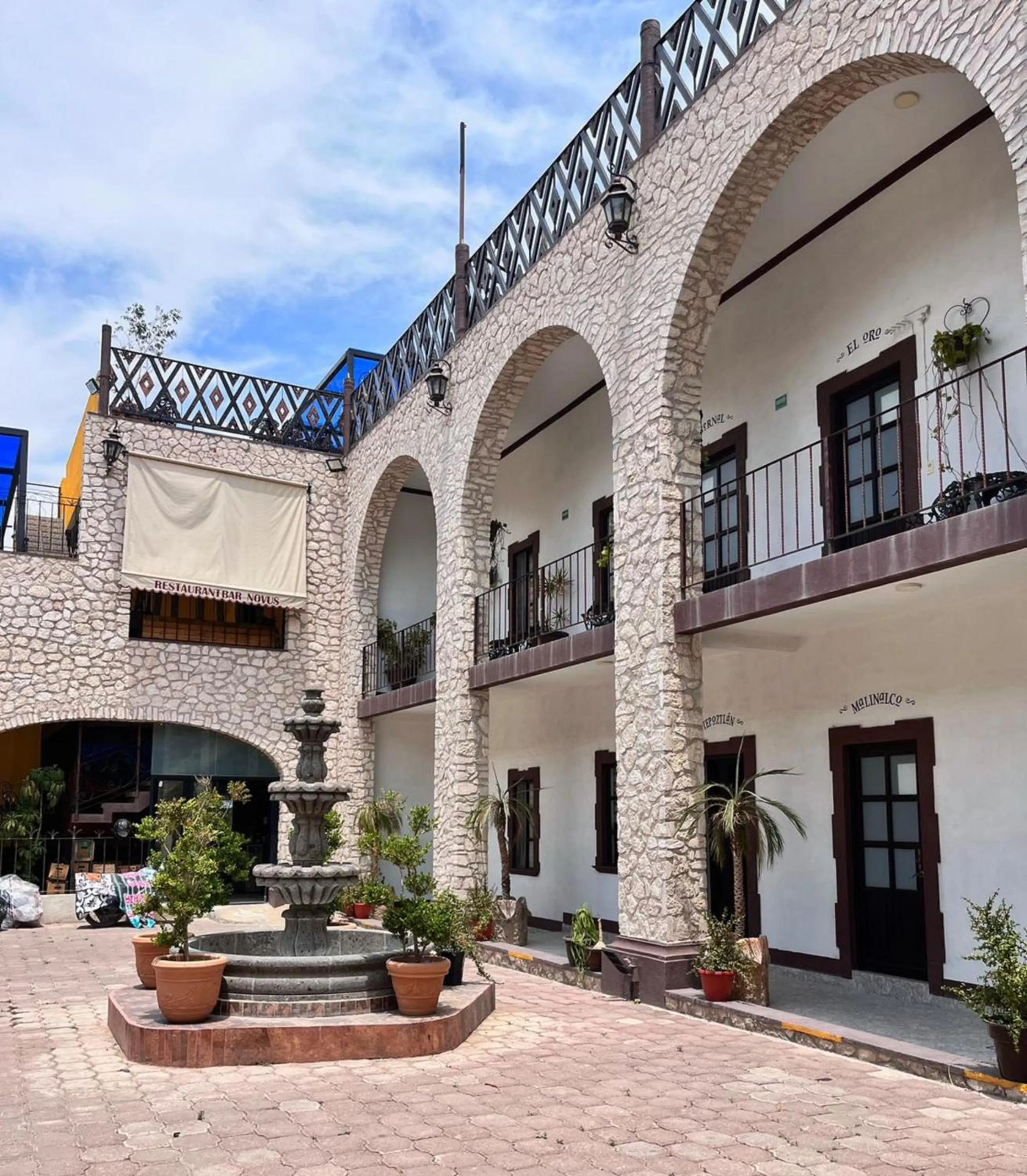 Property building in Hotel Peña Florencia