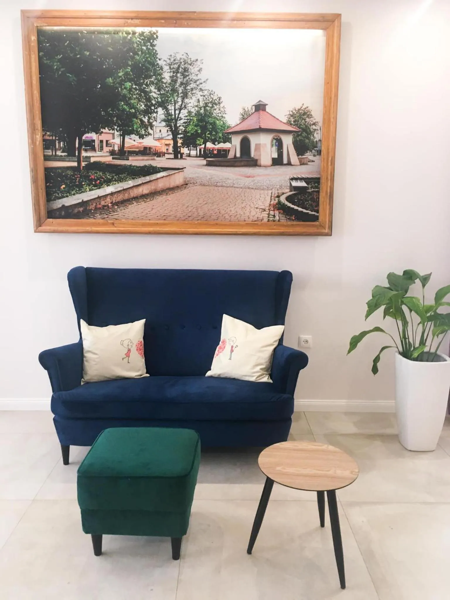 Seating area in Stylowa Kolbuszowa