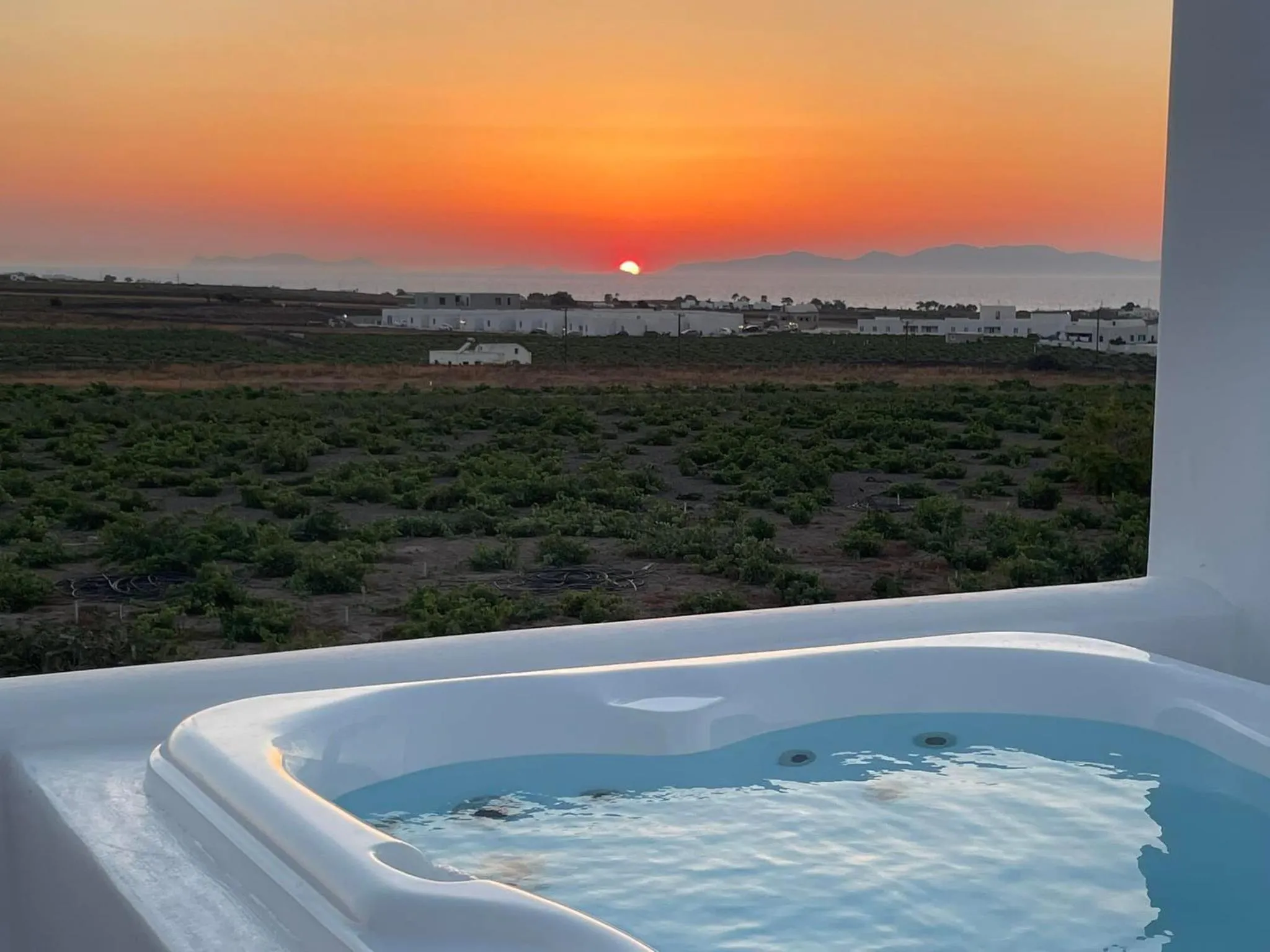 Balcony/Terrace in Anemi Vine Villas