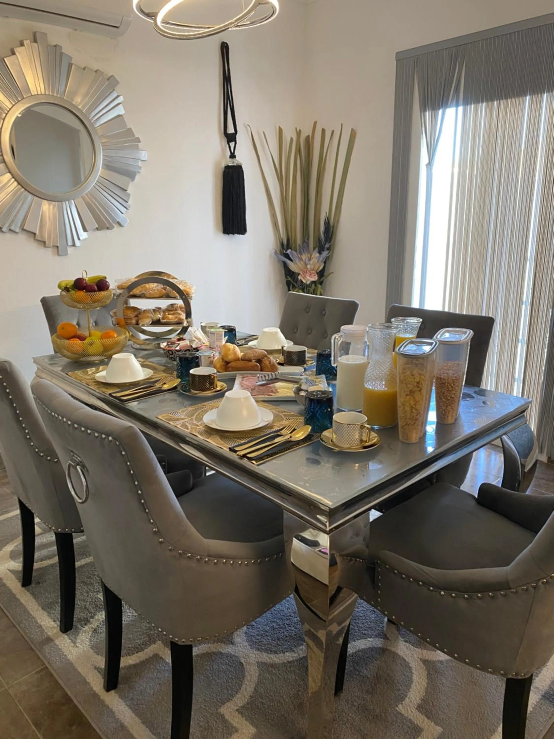 Continental breakfast in Casa Dolly Boutique B&B