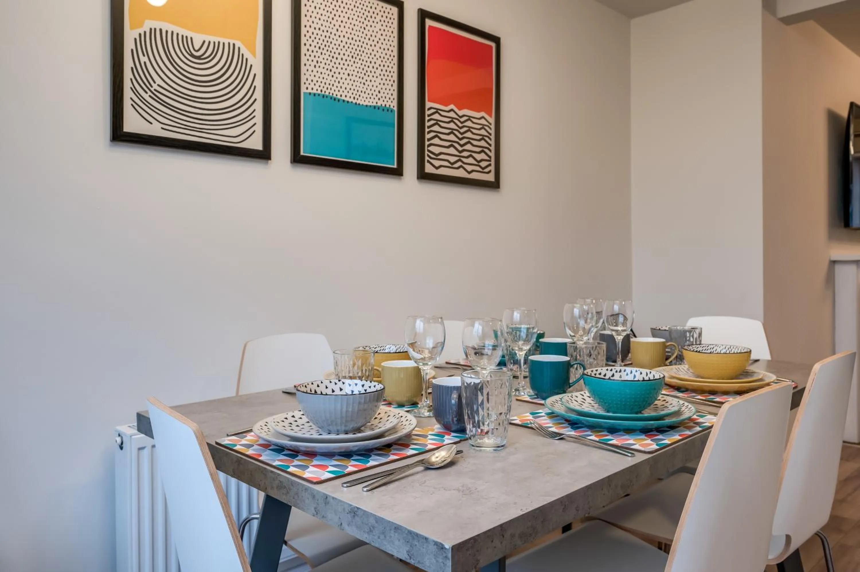 Kitchen or kitchenette in Central Belfast Apartments: Ashley Mews