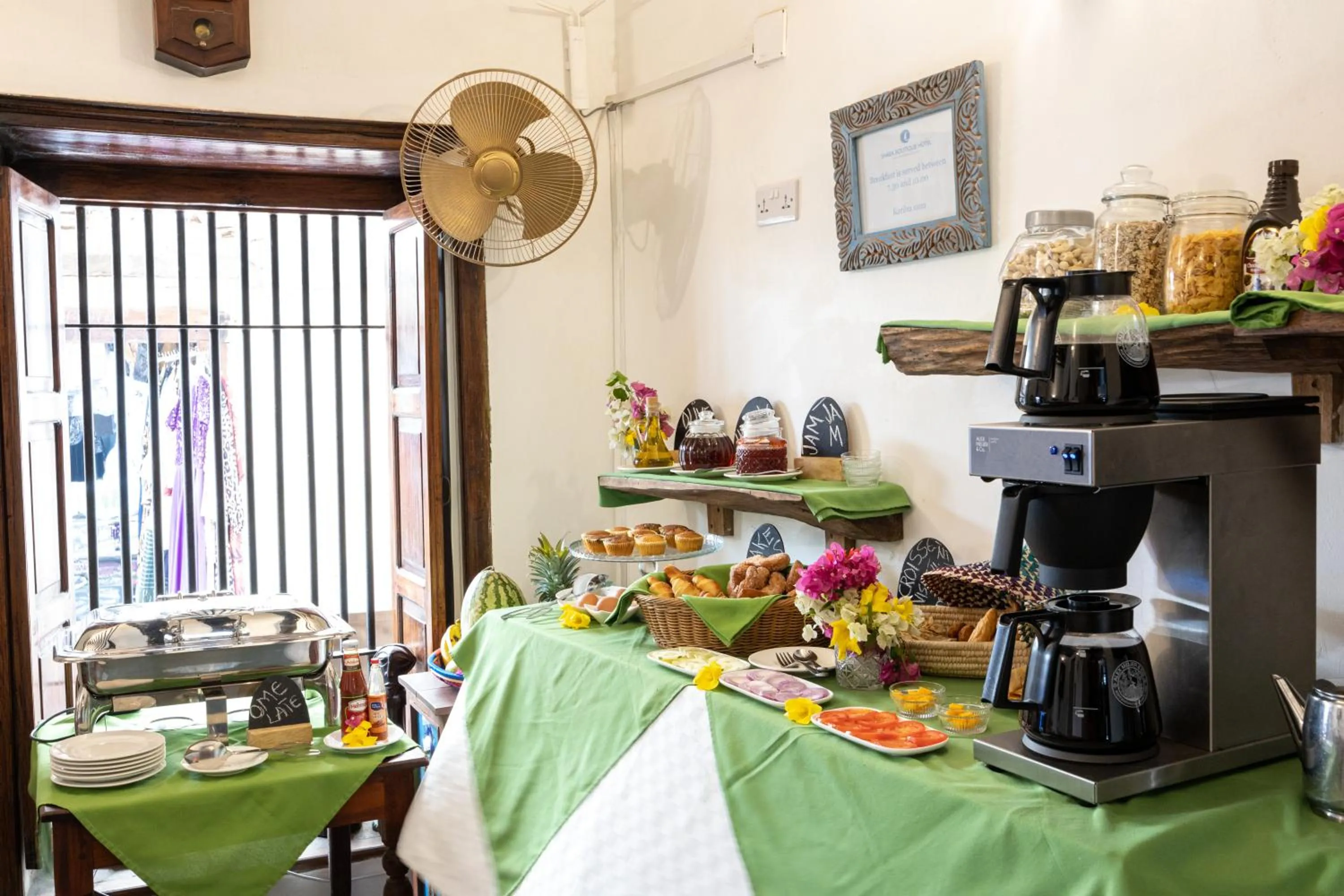 Breakfast in Shaba Boutique Hotel