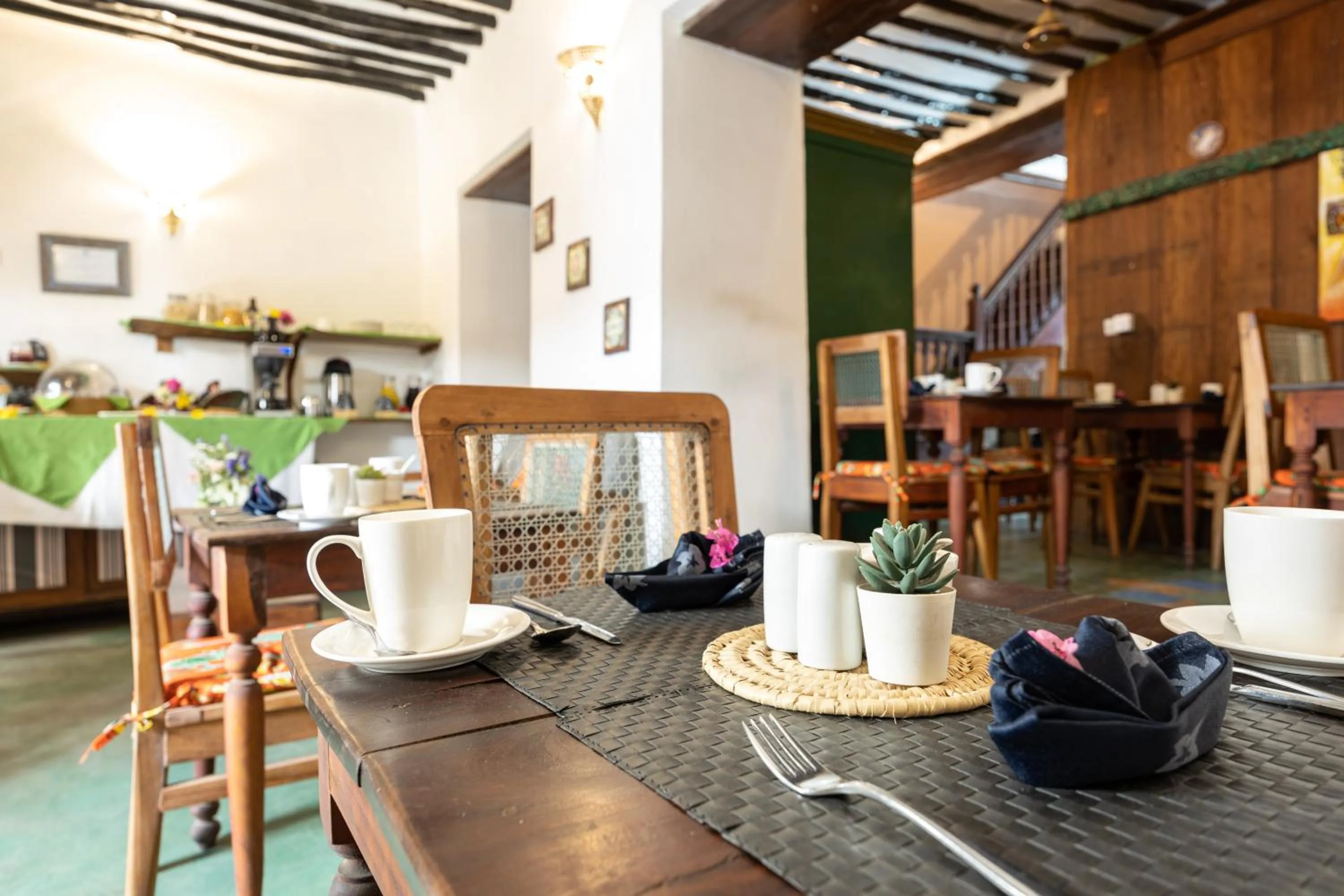 Restaurant/places to eat in Shaba Boutique Hotel