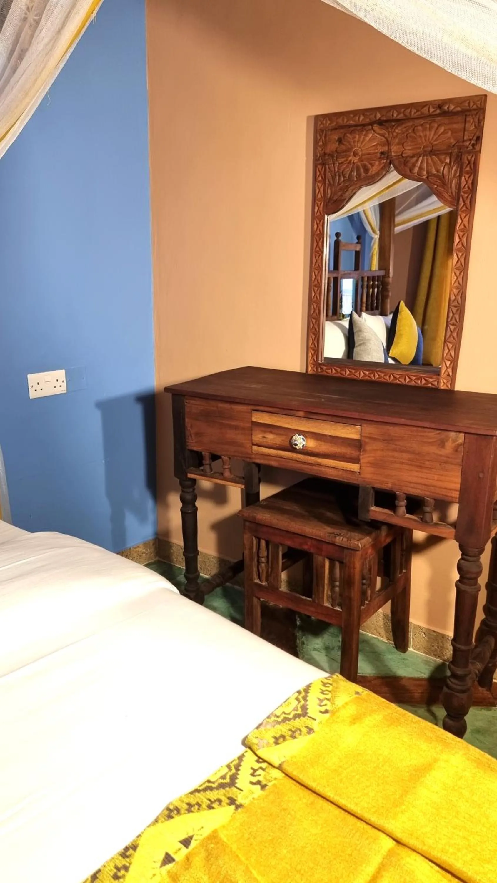 Seating area, Bed in Shaba Boutique Hotel