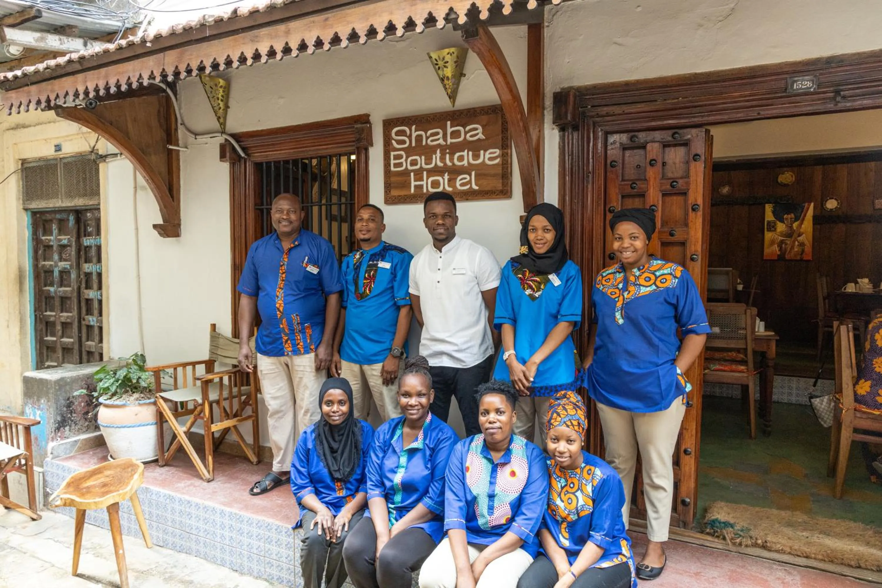 Staff in Shaba Boutique Hotel